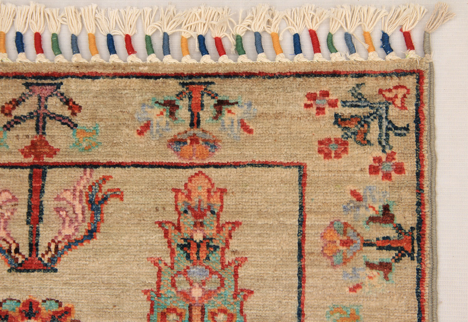 Pictorial Grey Rug PC 54682 - 2.48m X 0.71m