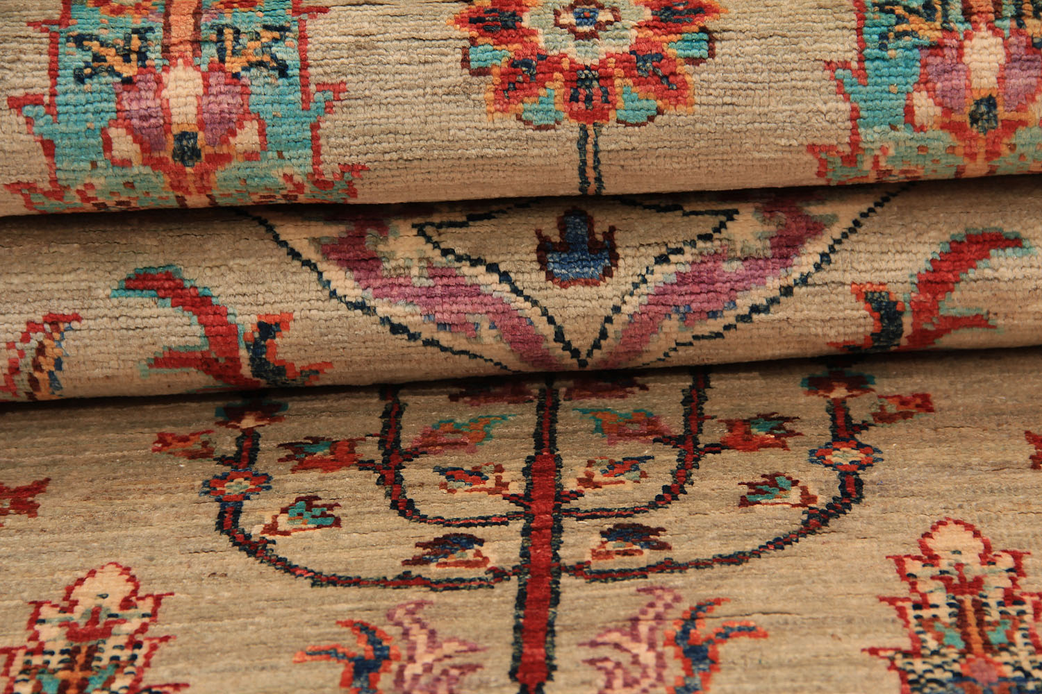 Pictorial Grey Rug PC 54682 - 2.48m X 0.71m
