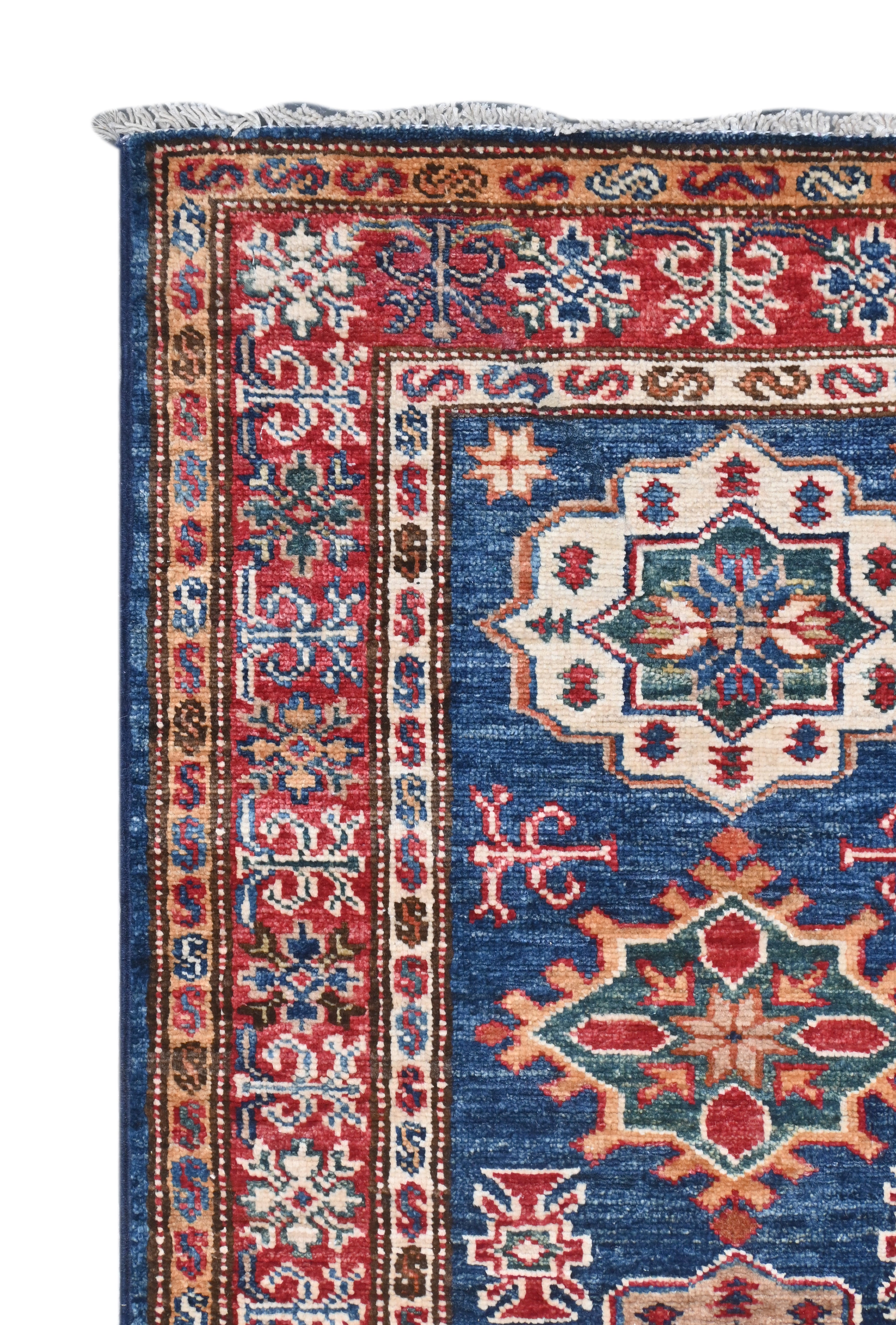 Supreme Kazak Blue Rug PC 54857 - 1.83m X 0.62m