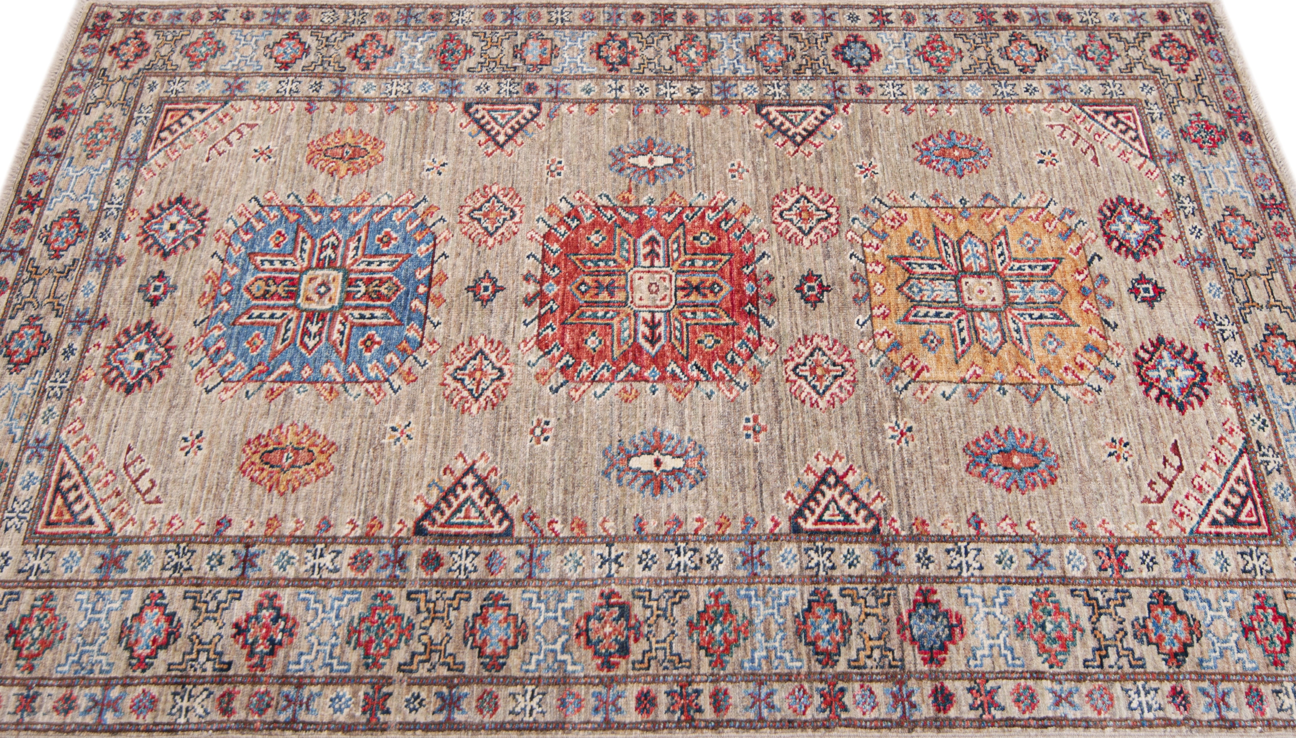 Supreme Kazak Natural Rug PC 57492 - 1.60m X 1.02m