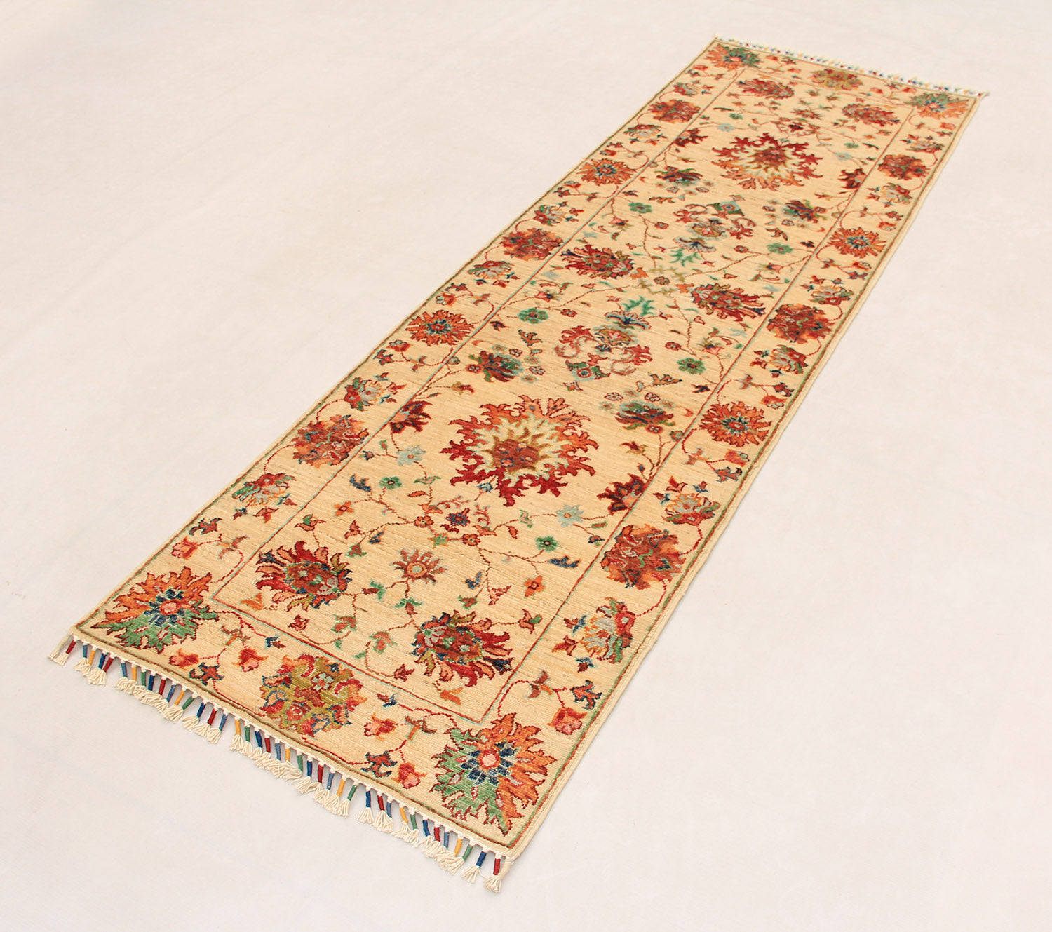 Sultani Ivory Rug PC 54628 - 2.33m X 0.73m