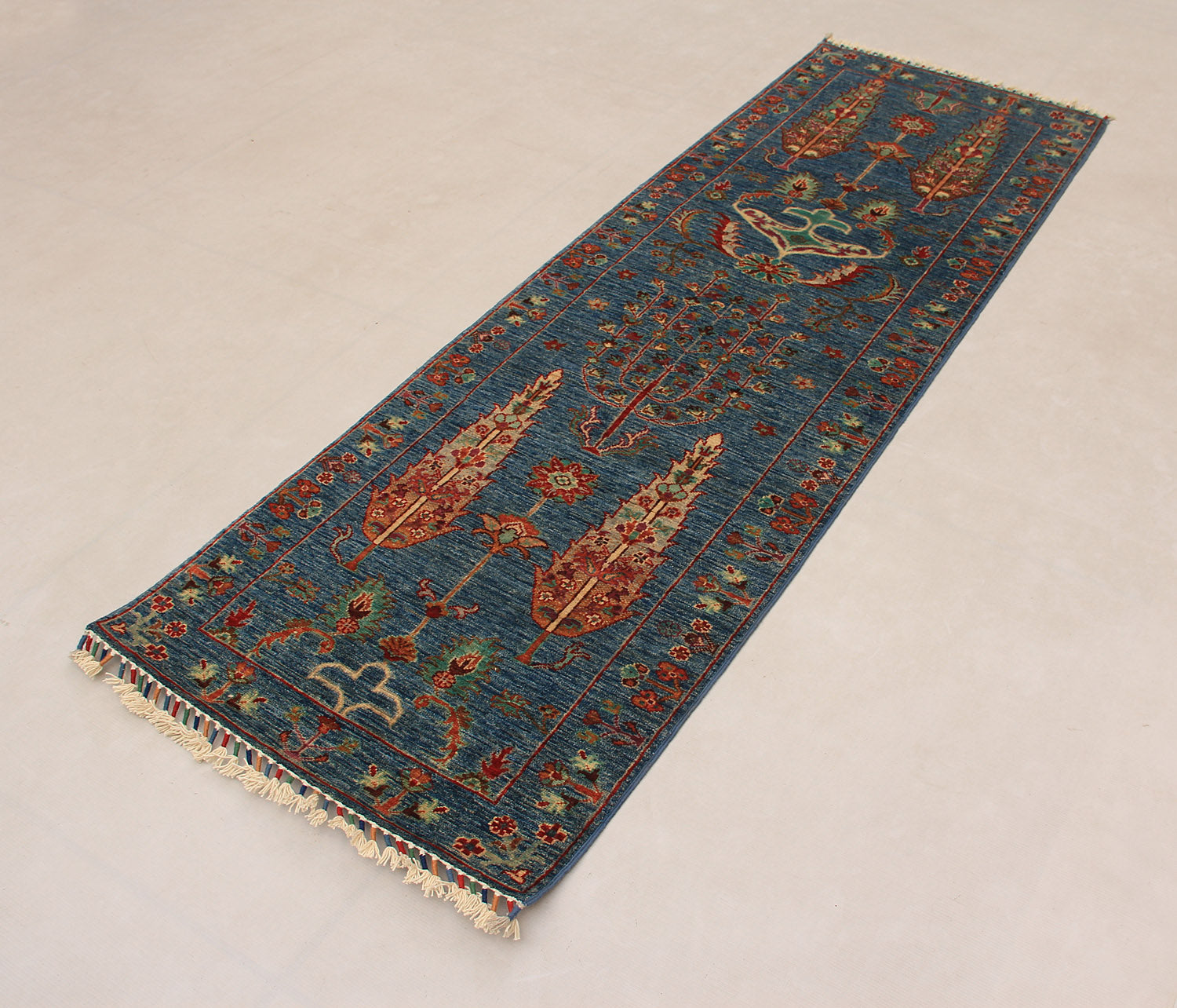 Pictorial Blue Rug PC 54687 - 2.25m X 0.73m