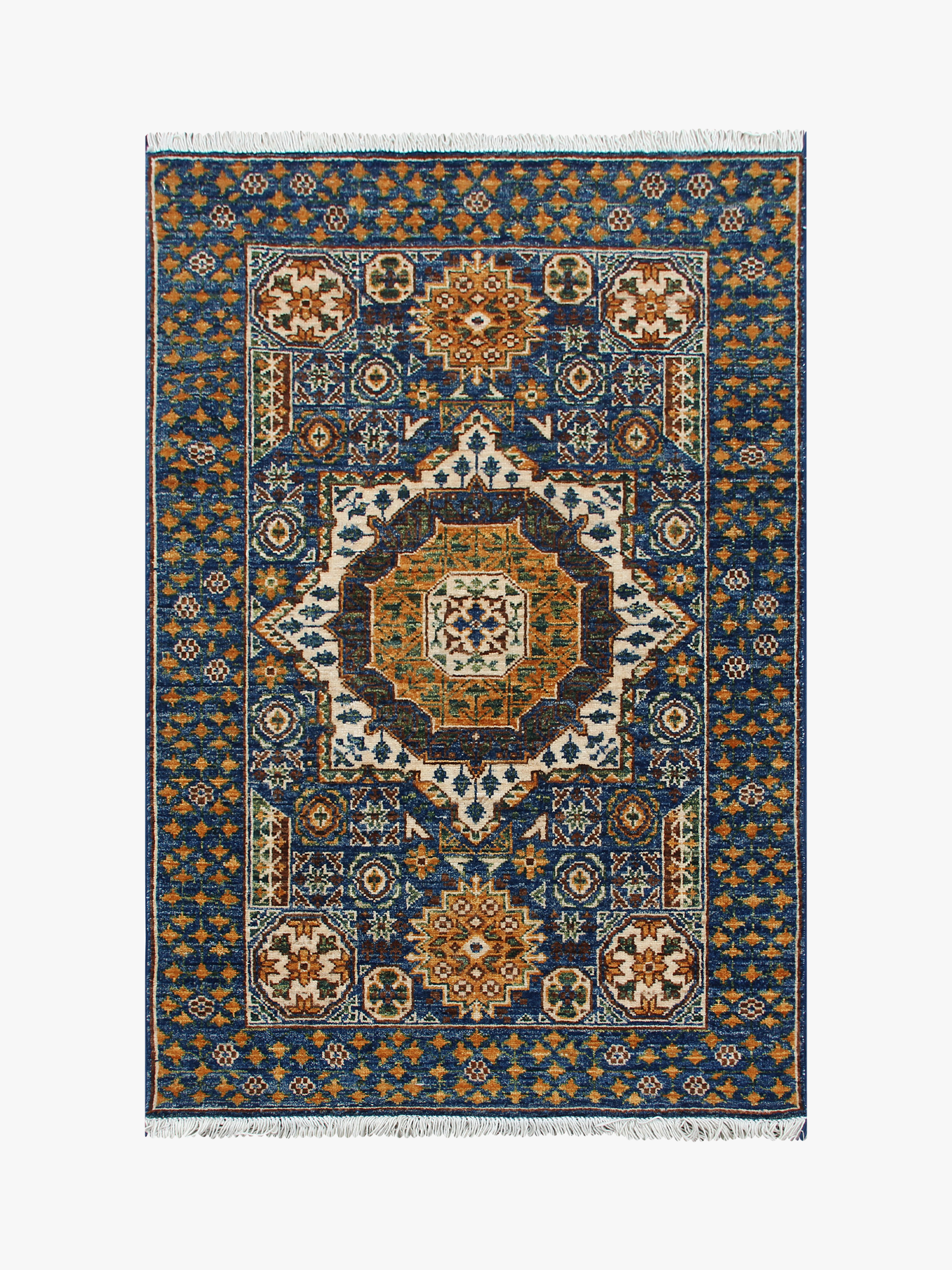 Mamluk Blue Rug PC 53424 - 1.20m X 0.79m