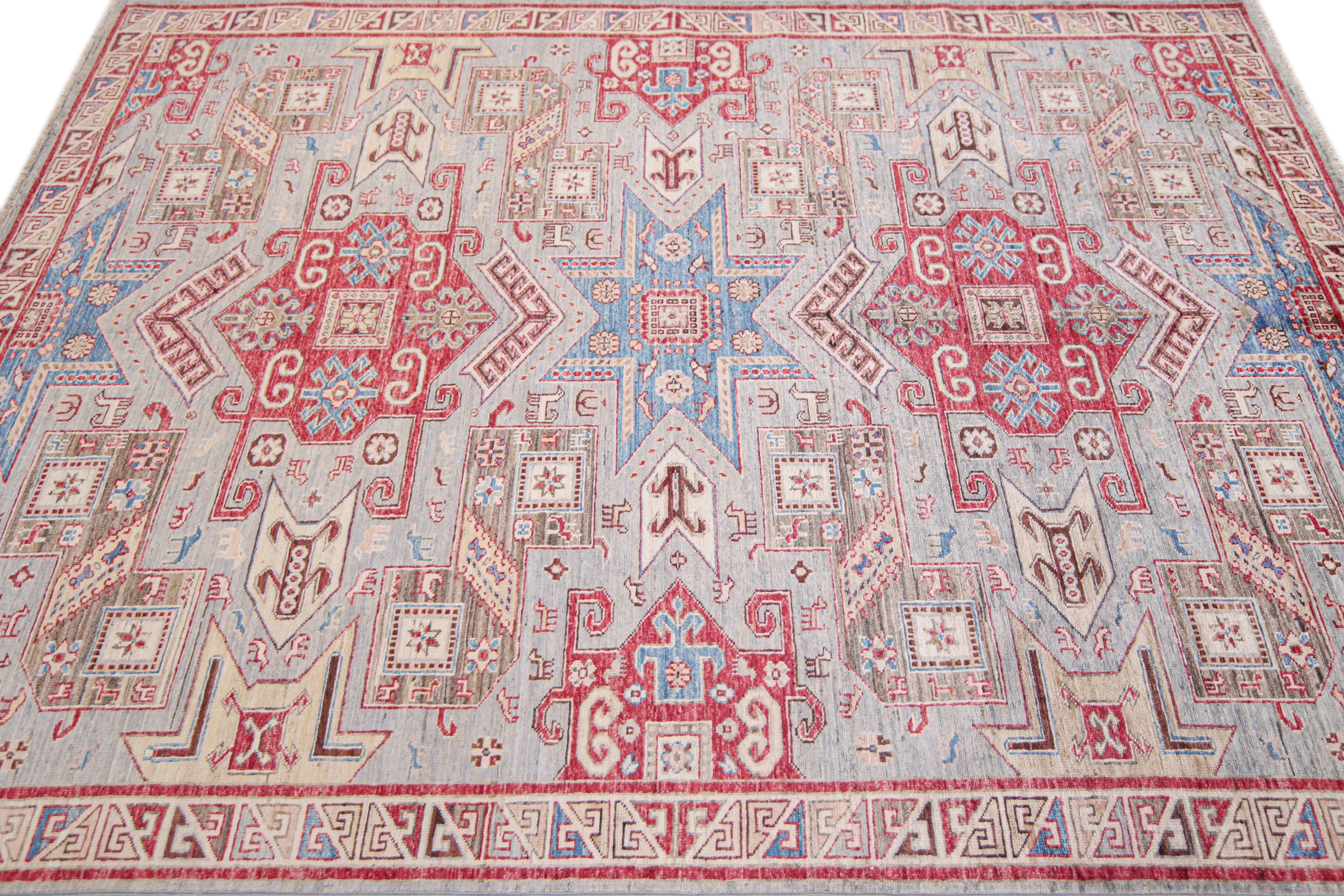 Supreme Kazak Green Rug PC 57494 - 2.34m X 1.69m