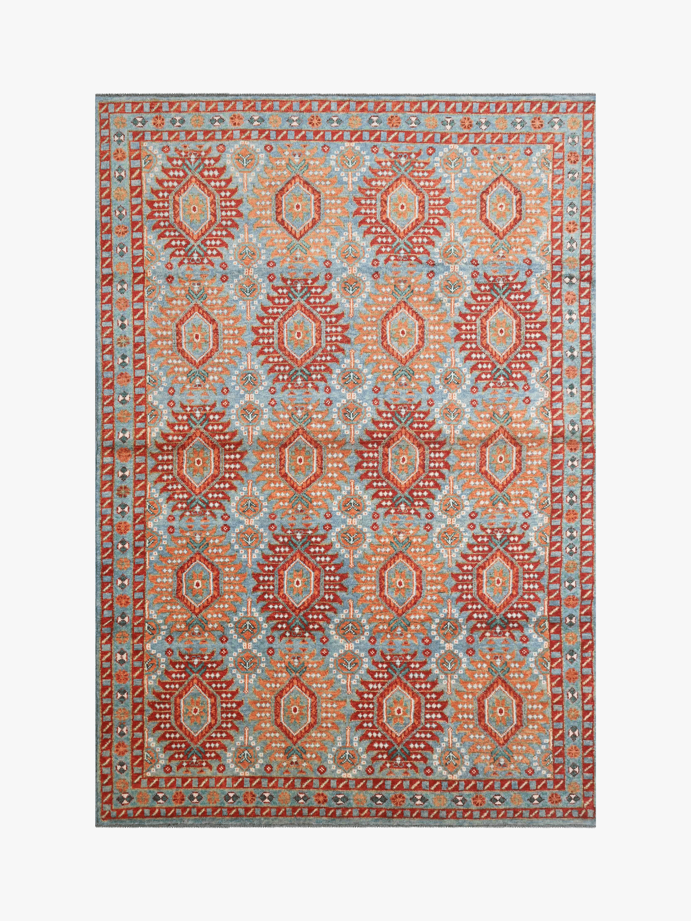Boston Khal Mohammadi Orange Rug