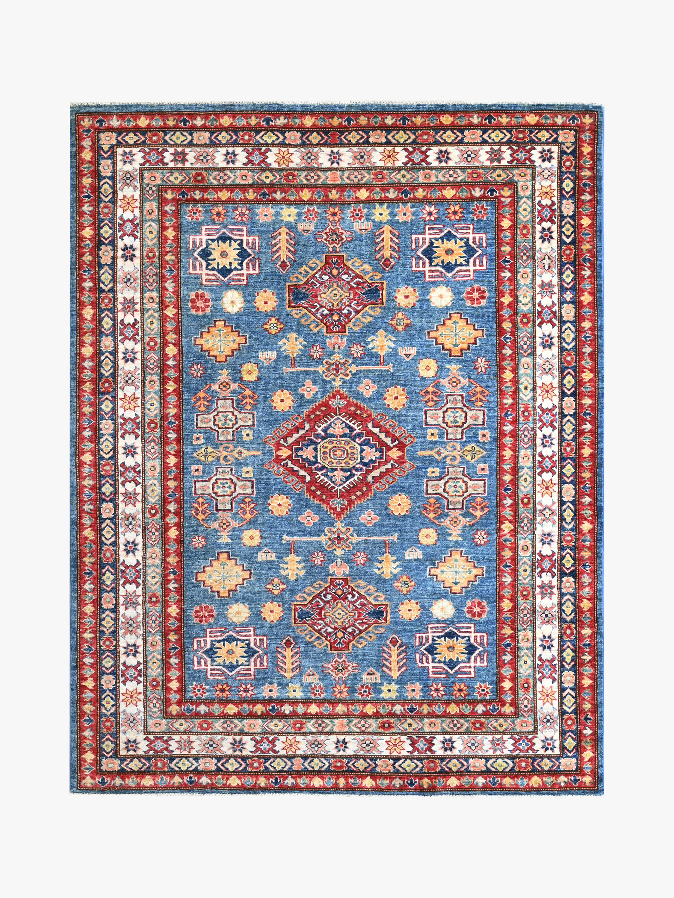 Supreme Kazak Blue Rug PC 57573 - 1.96m X 1.54m