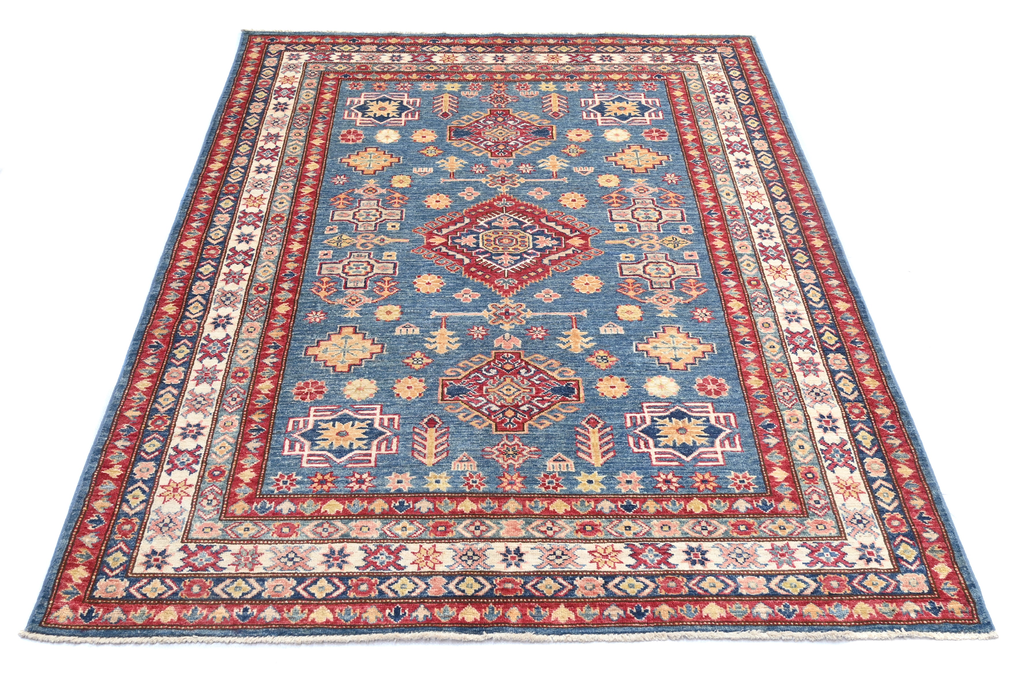 Supreme Kazak Blue Rug PC 57573 - 1.96m X 1.54m