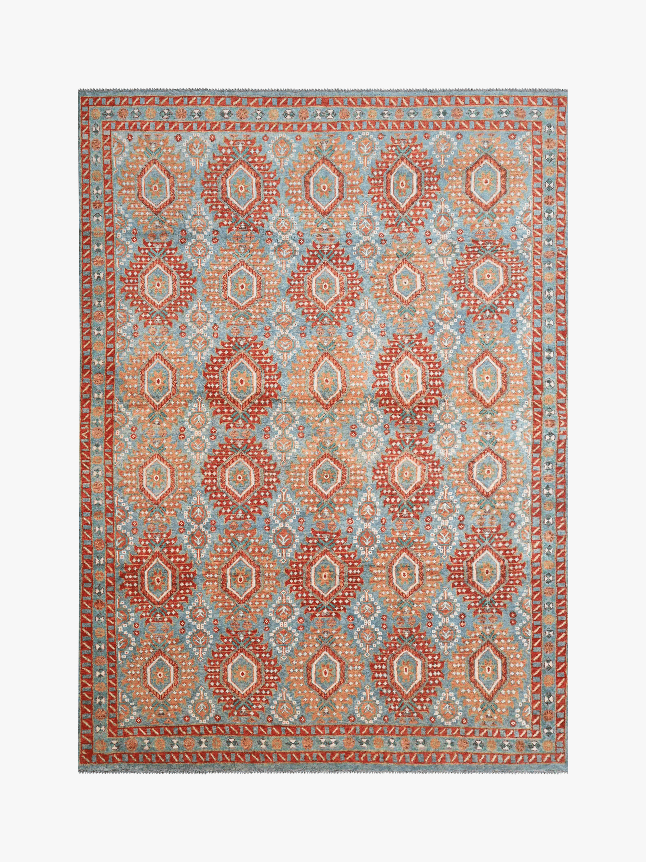 Boston Khal Mohammadi Orange Rug