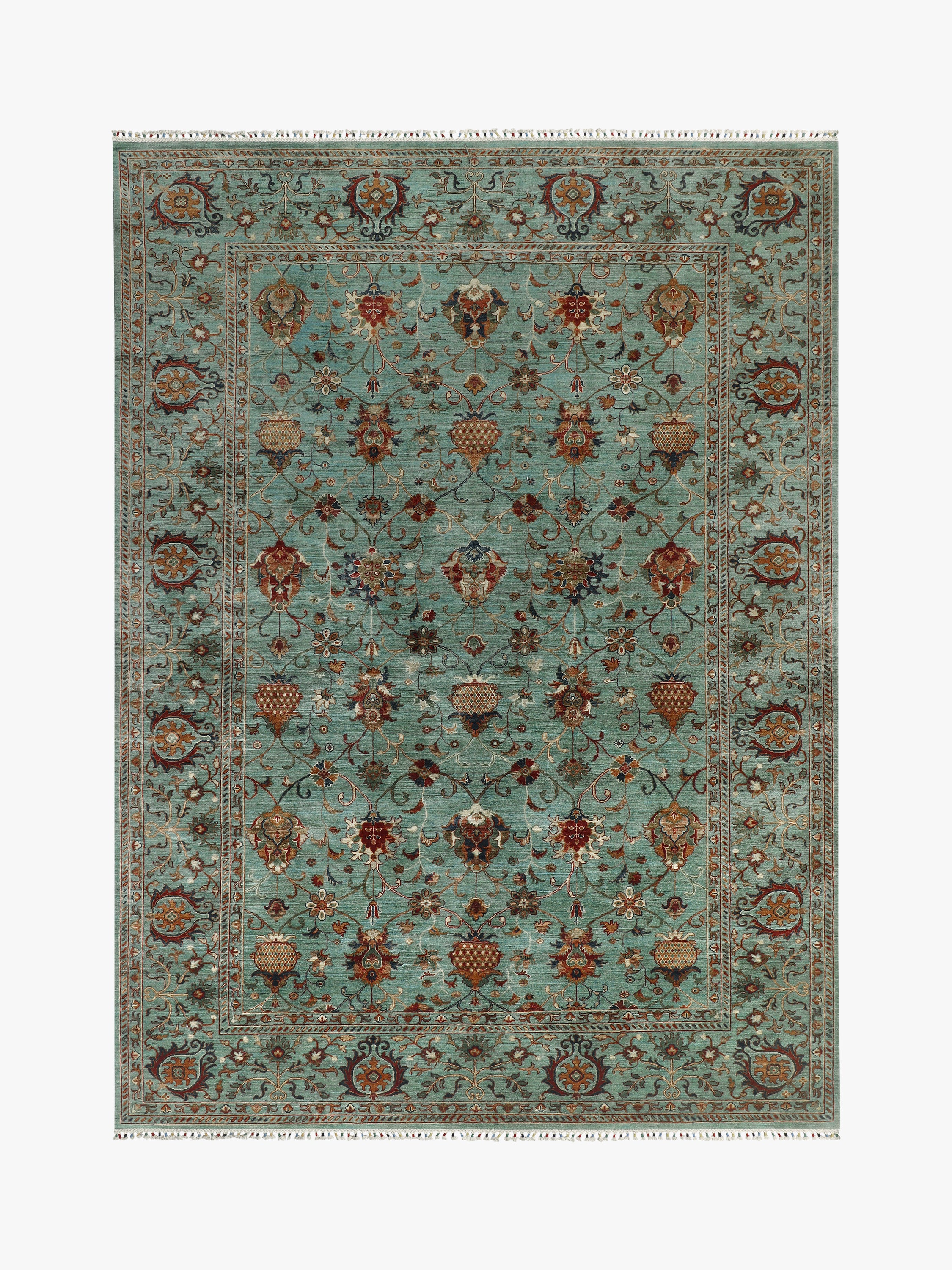 Sultani Green Rug PC 57343 - 3.48m X 2.49m