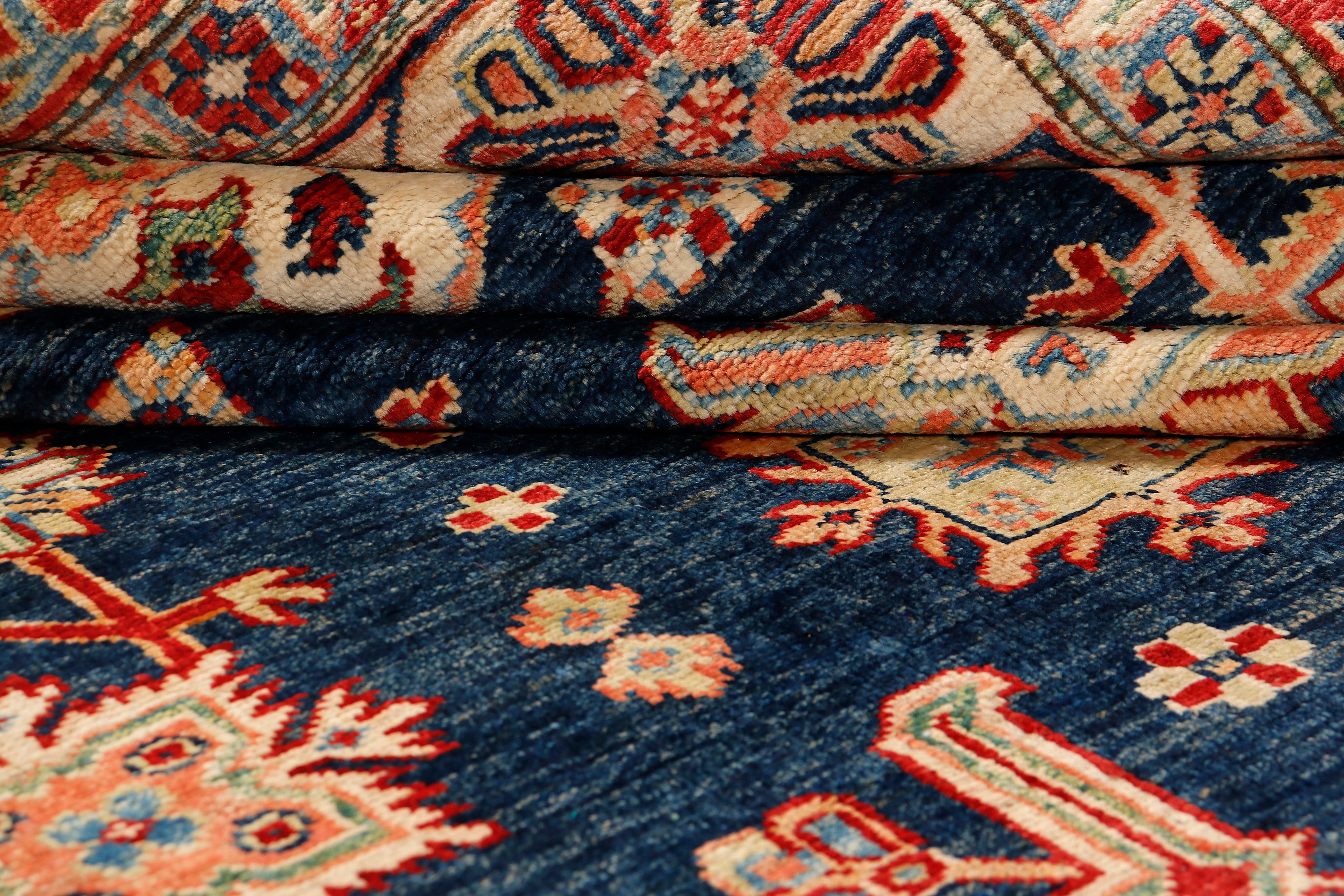 Supreme Kazak Blue Rug PC 57345 - 3.80m X 2.68m