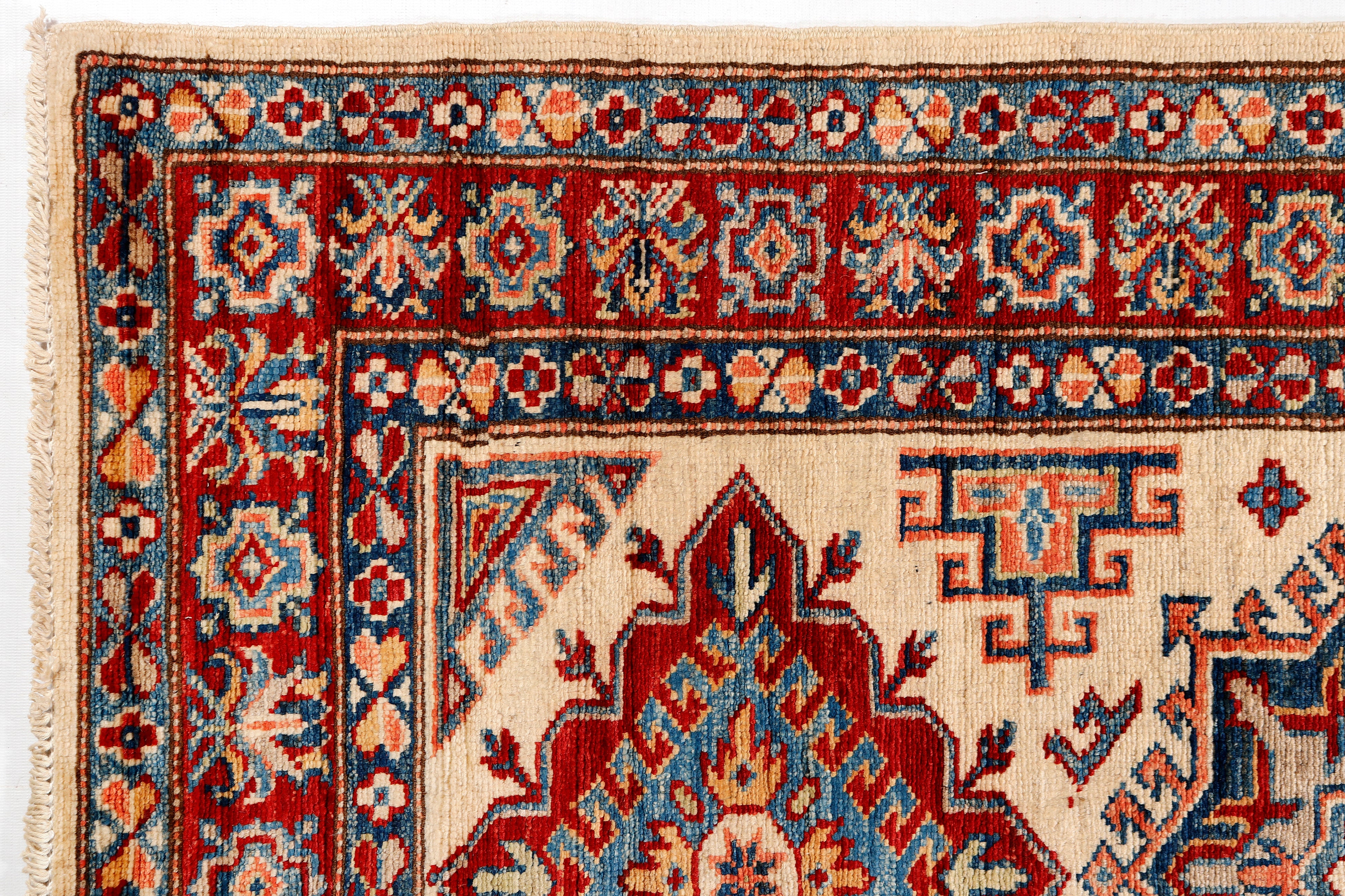 Supreme Kazak Ivory Rug PC 57349 - 3.15m X 0.82m