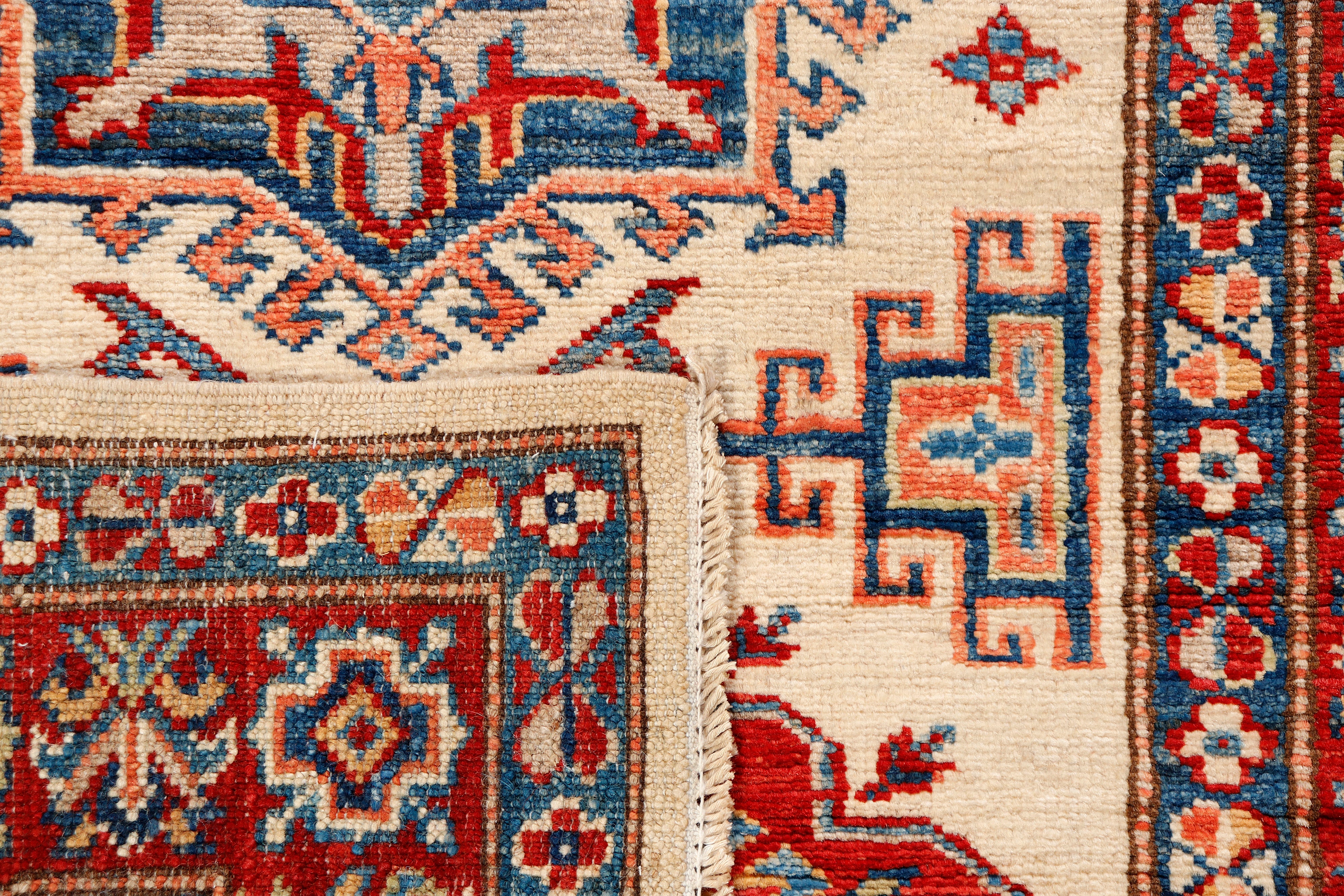 Supreme Kazak Ivory Rug PC 57349 - 3.15m X 0.82m
