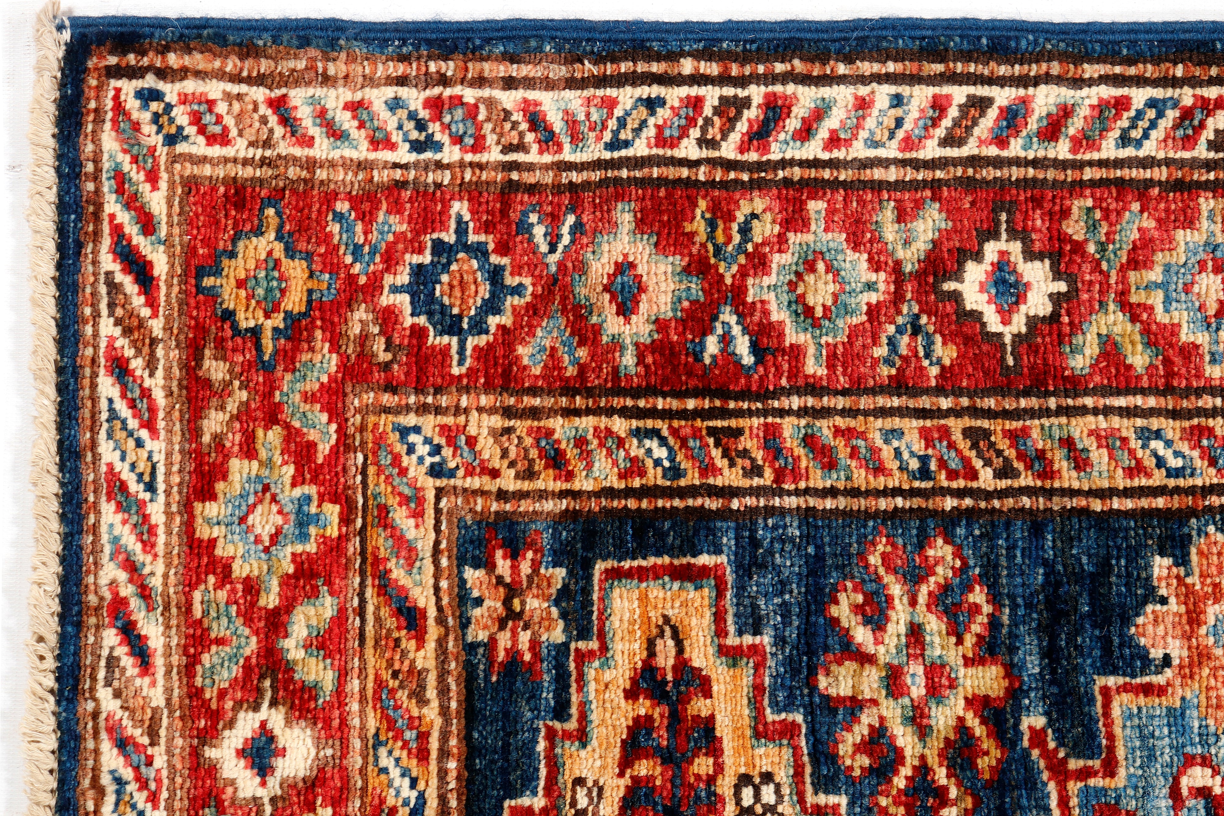 Supreme Kazak Blue Rug PC 57352 - 1.89m X 0.61m