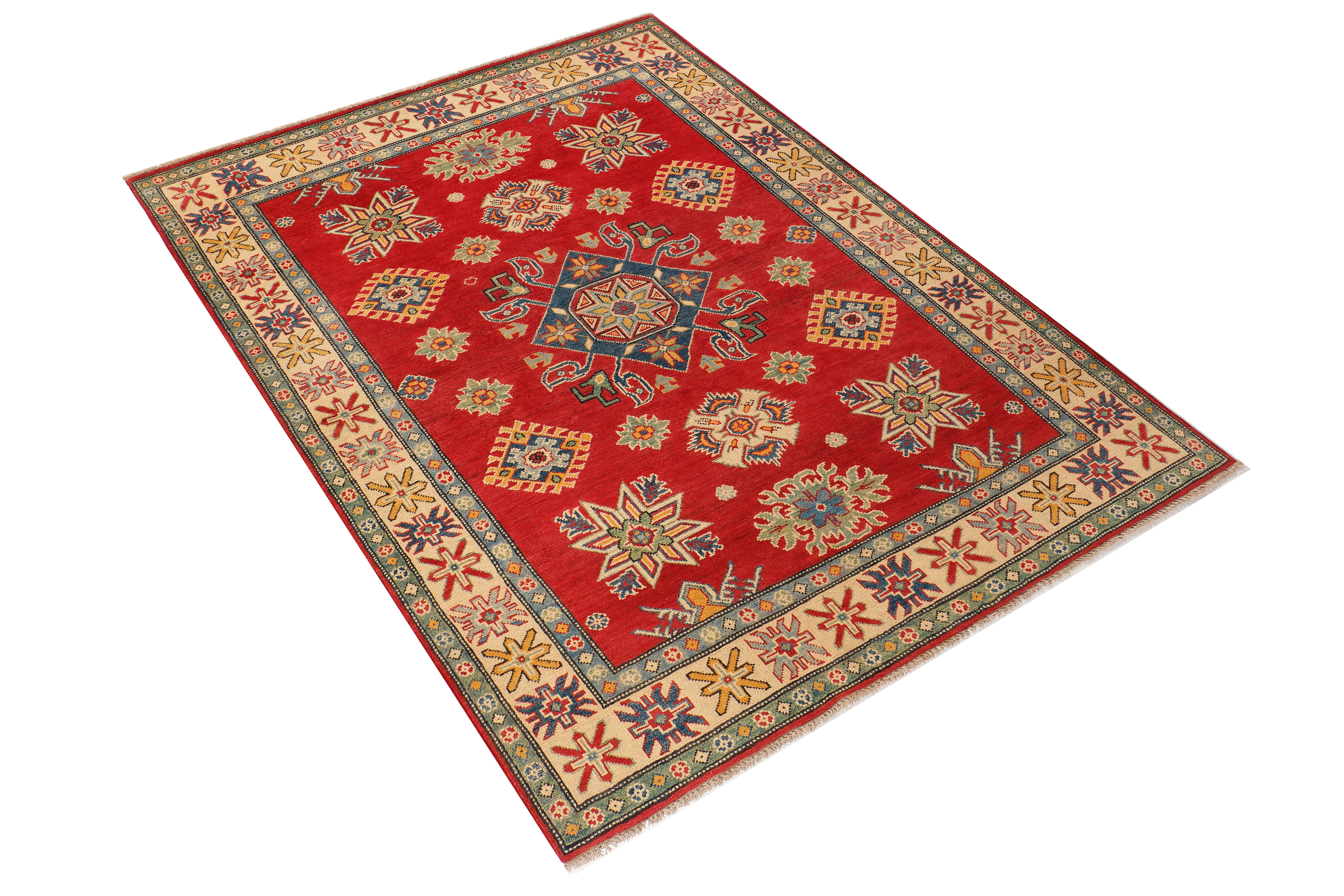 Kazak Red Rug PC 57371 - 1.99m X 1.50m