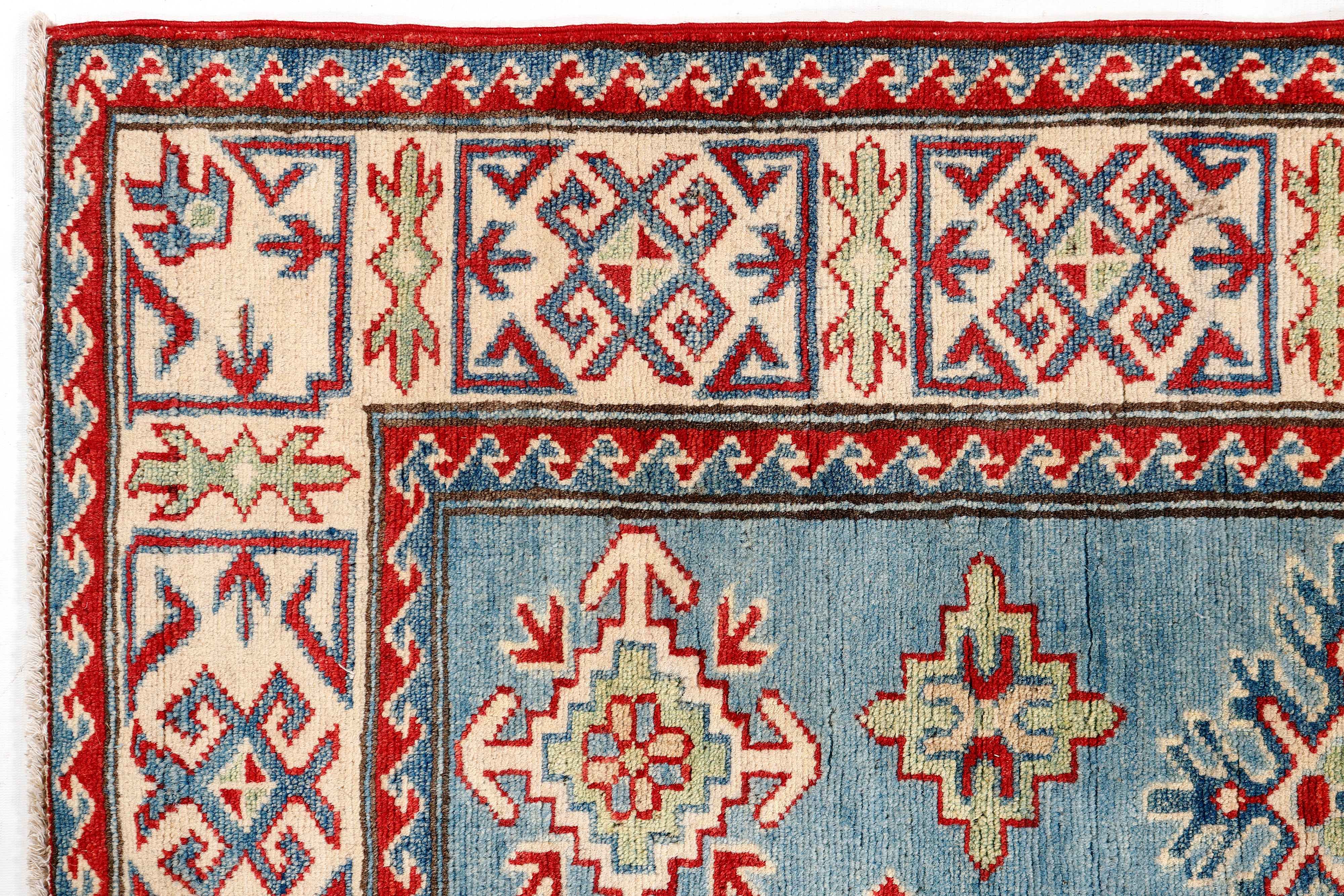 Kazak Blue Rug PC 57377 - 1.94m X 1.37m