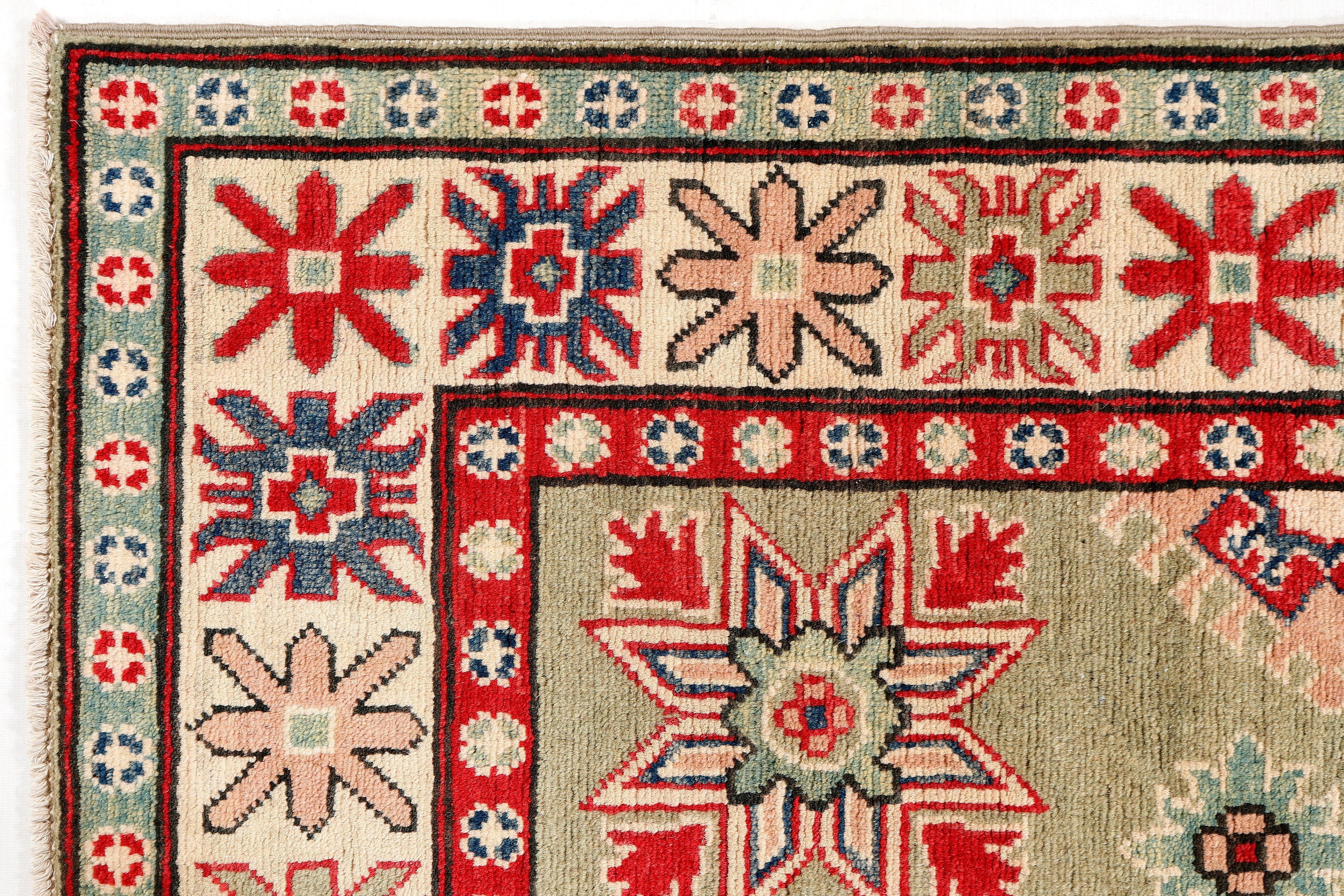 Kazak Grey Rug PC 57378 - 1.84m X 1.21m