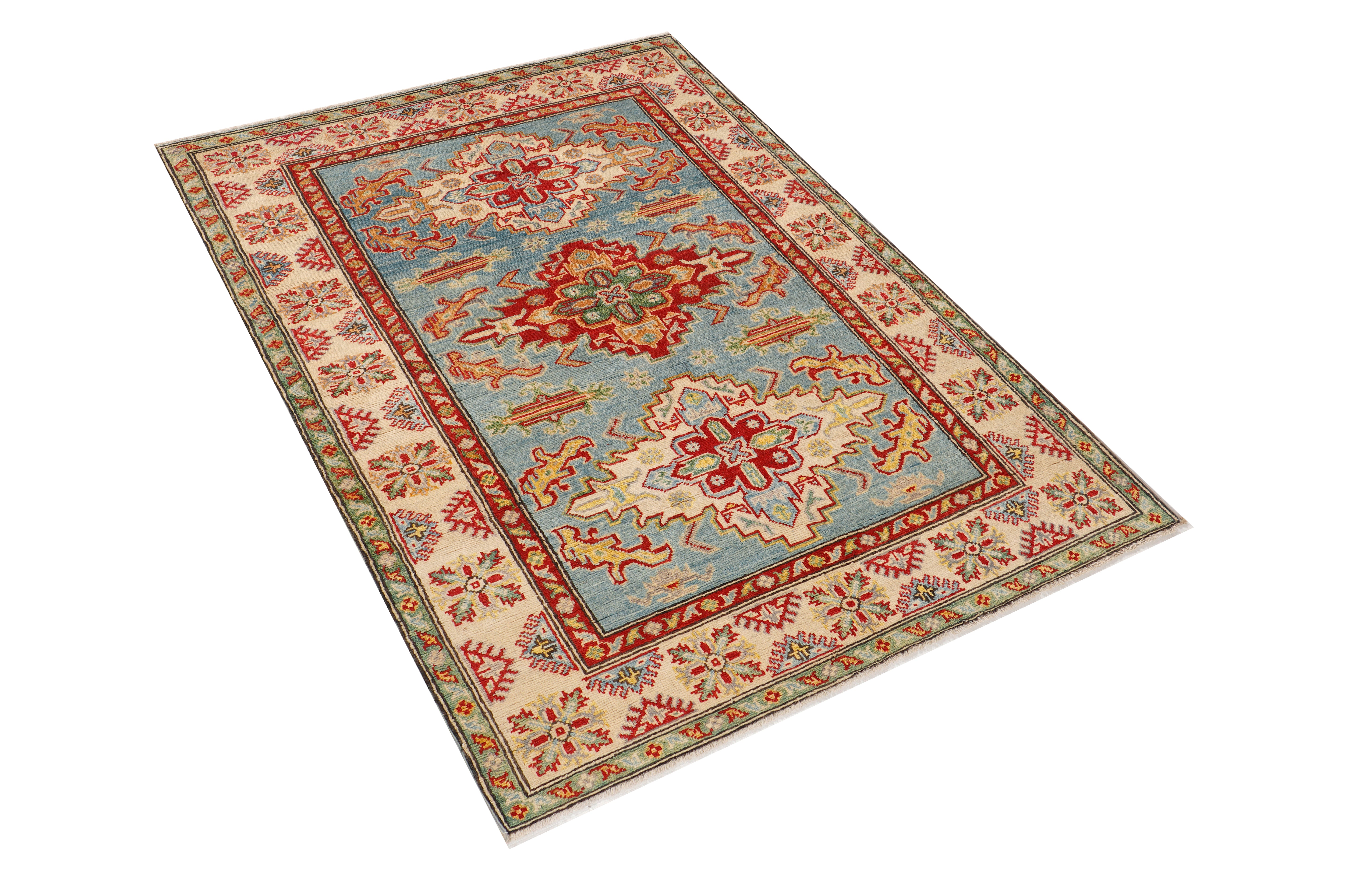 Kazak Blue Rug PC 57381 - 1.76m X 1.20m