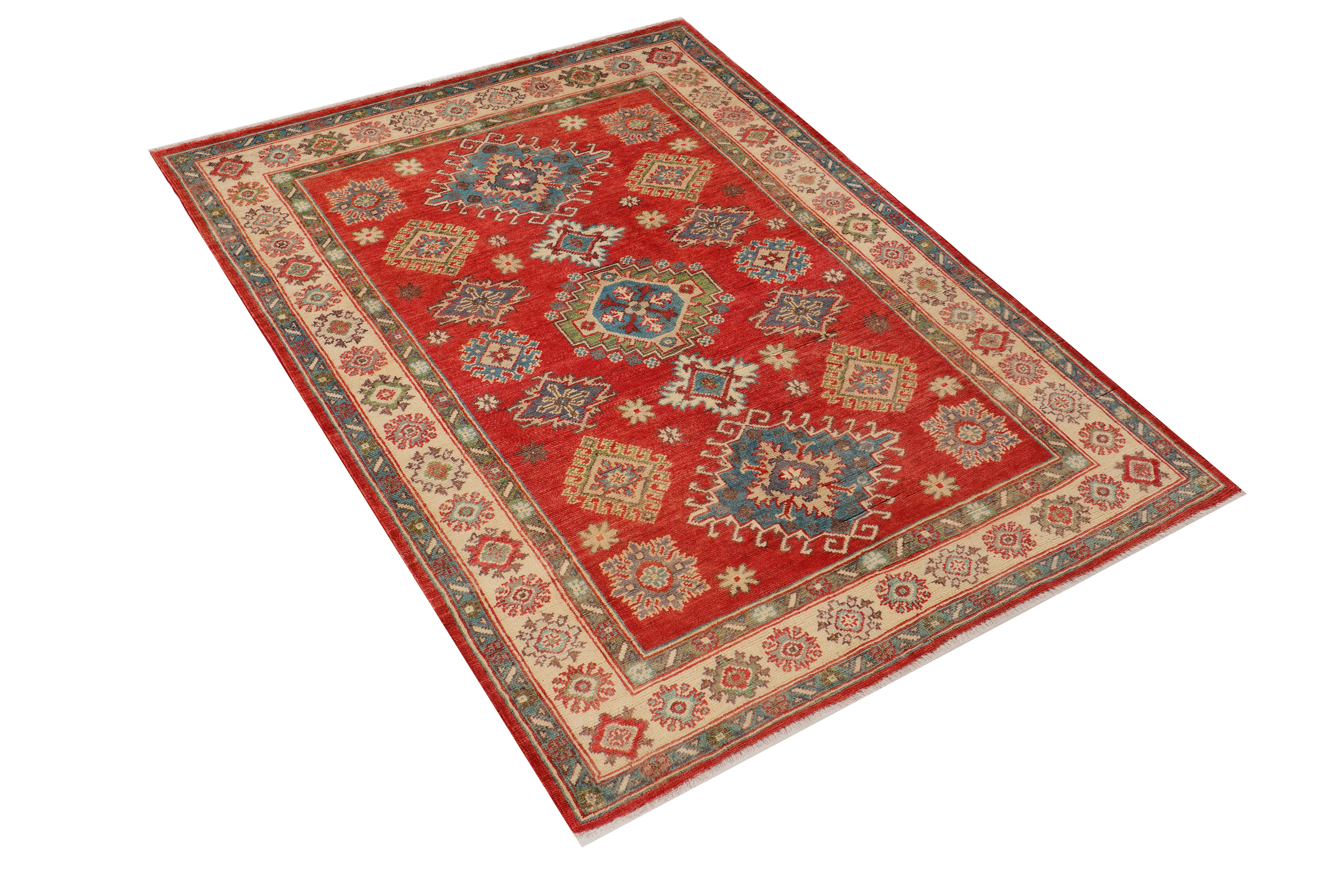 Kazak Red Rug PC 57386 - 1.68m X 1.24m