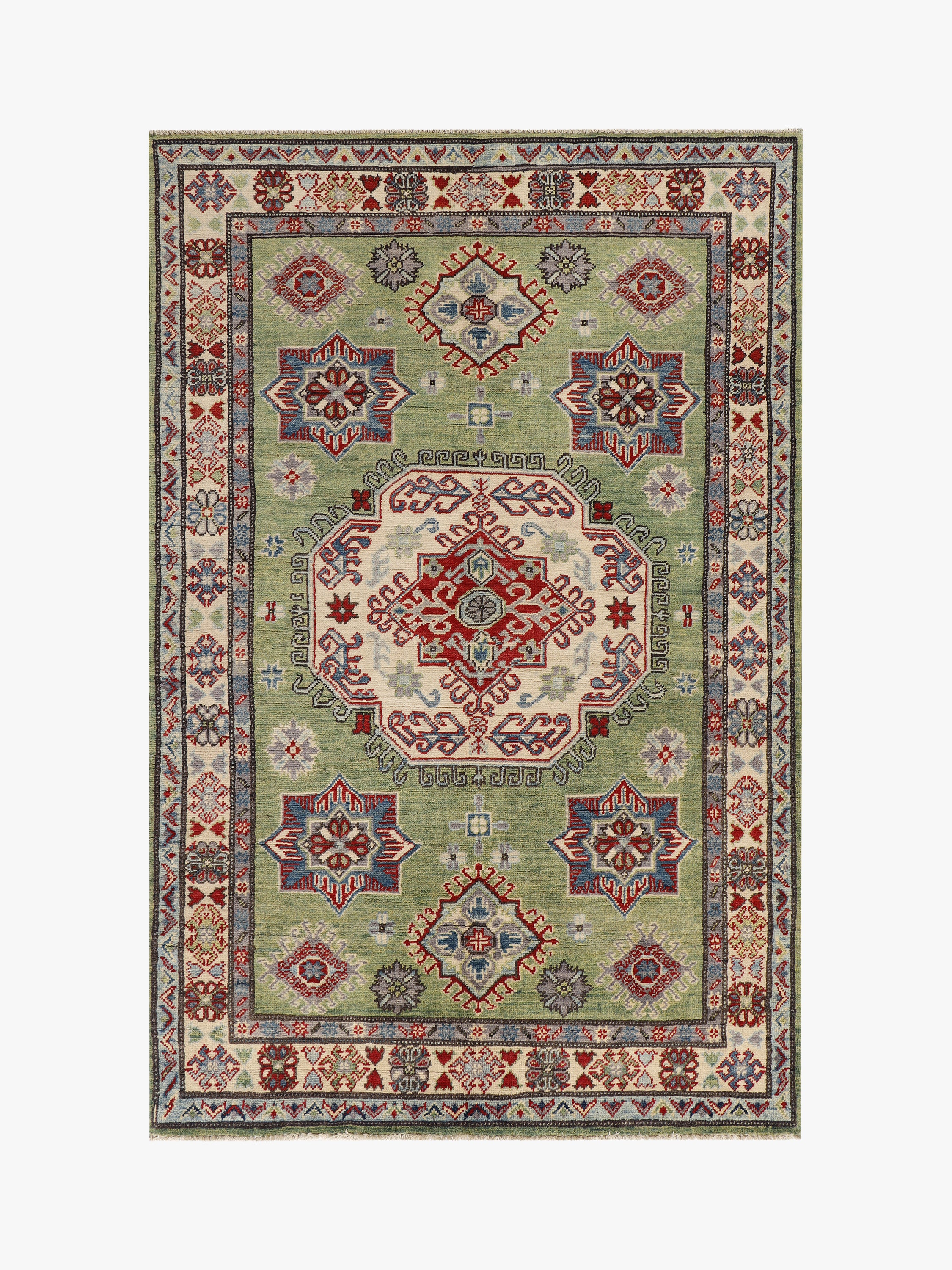 Kazak Green Rug PC 57391 - 1.77m X 1.14m