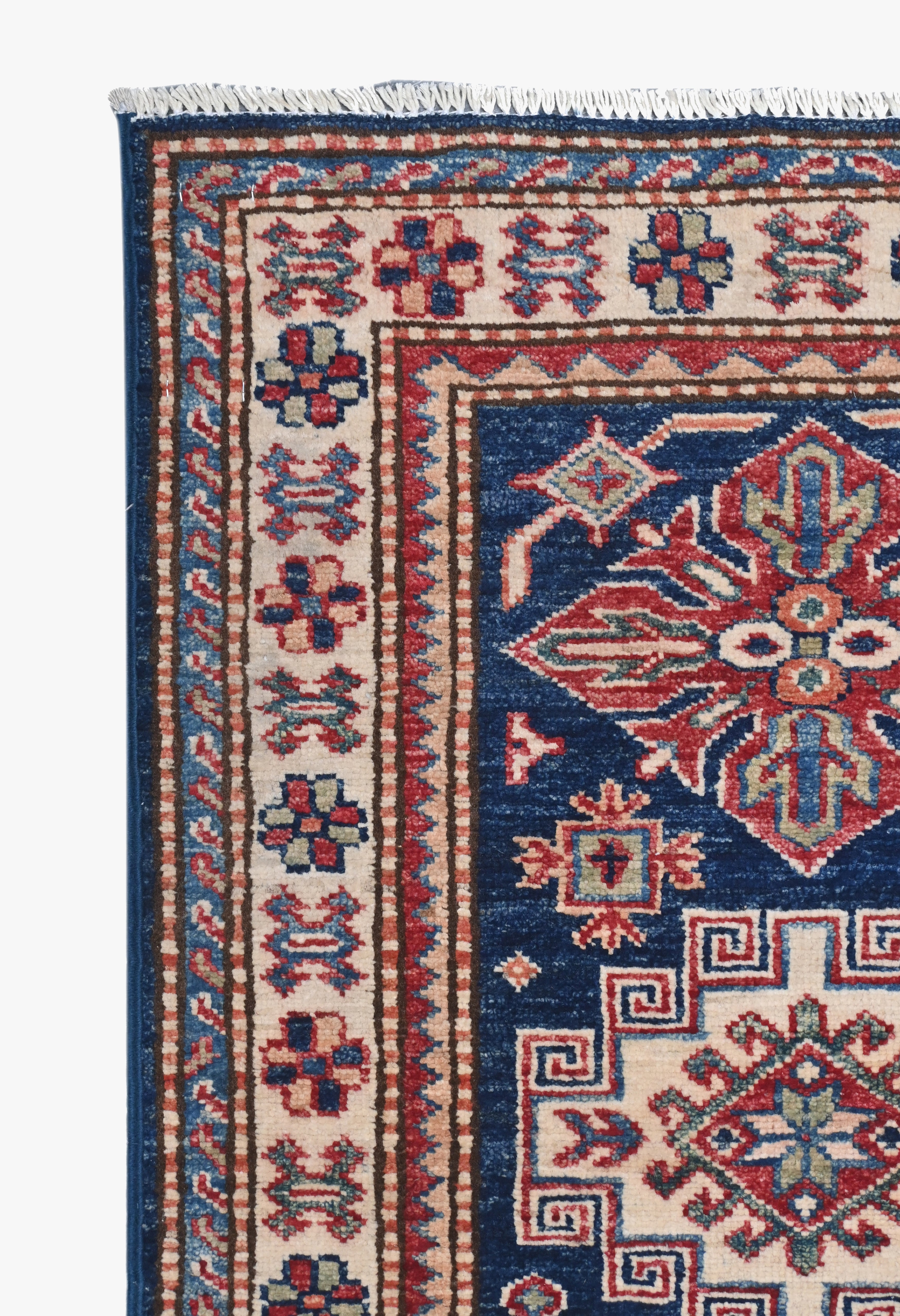 Supreme Kazak Blue Rug PC 54874 - 0.92m X 0.59m