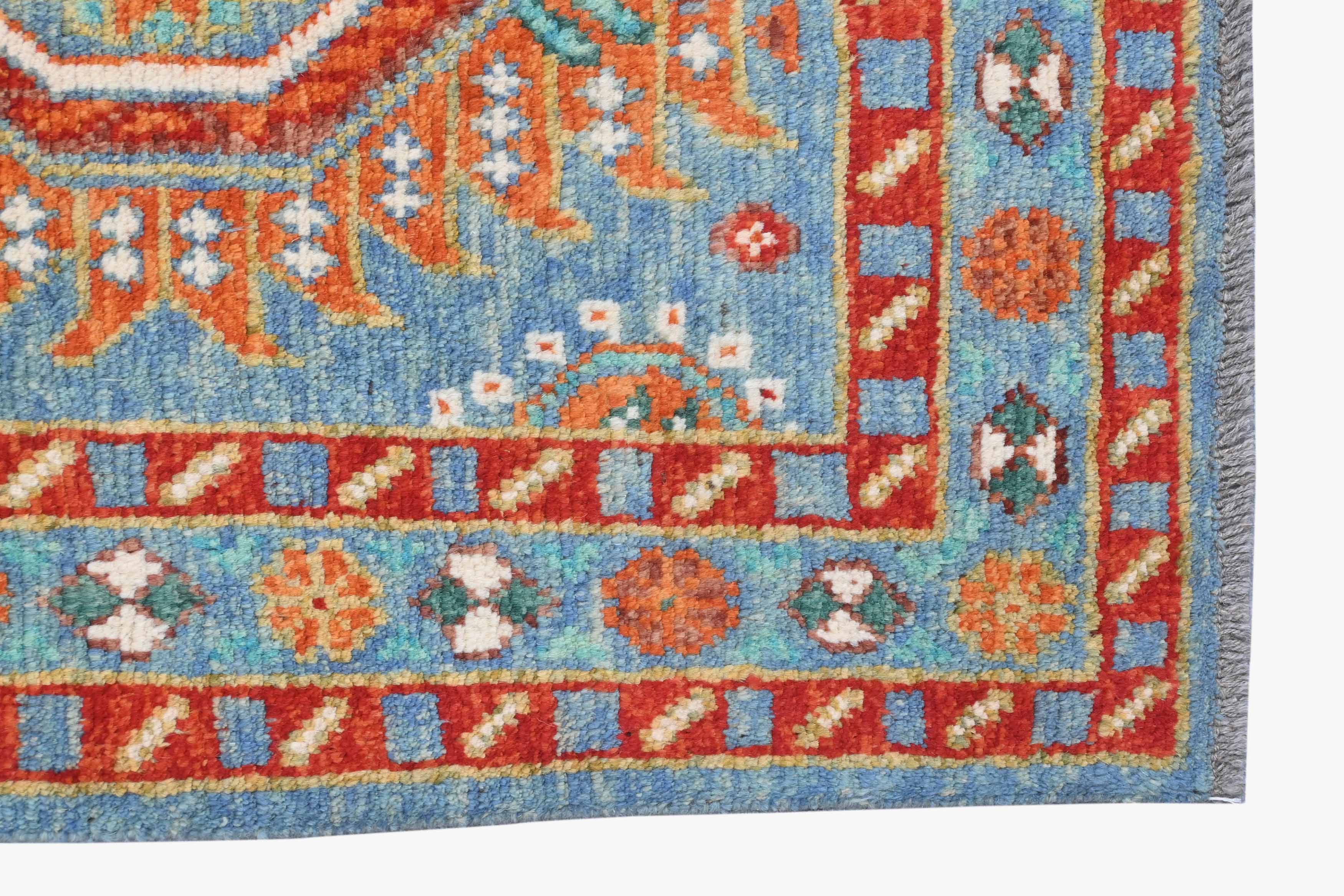 Boston Khal Mohammadi Orange Runner Rug