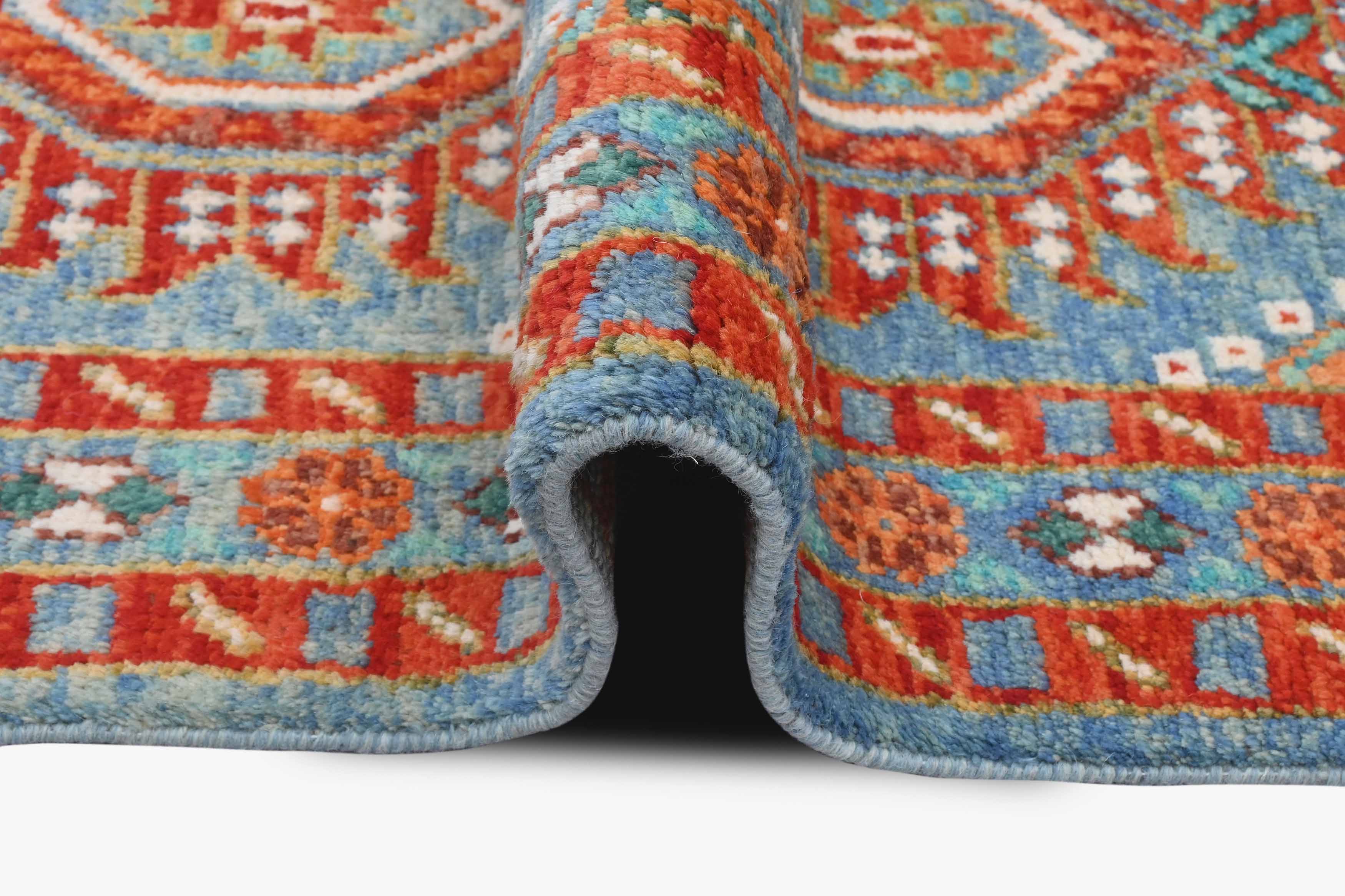 Boston Khal Mohammadi Orange Runner Rug