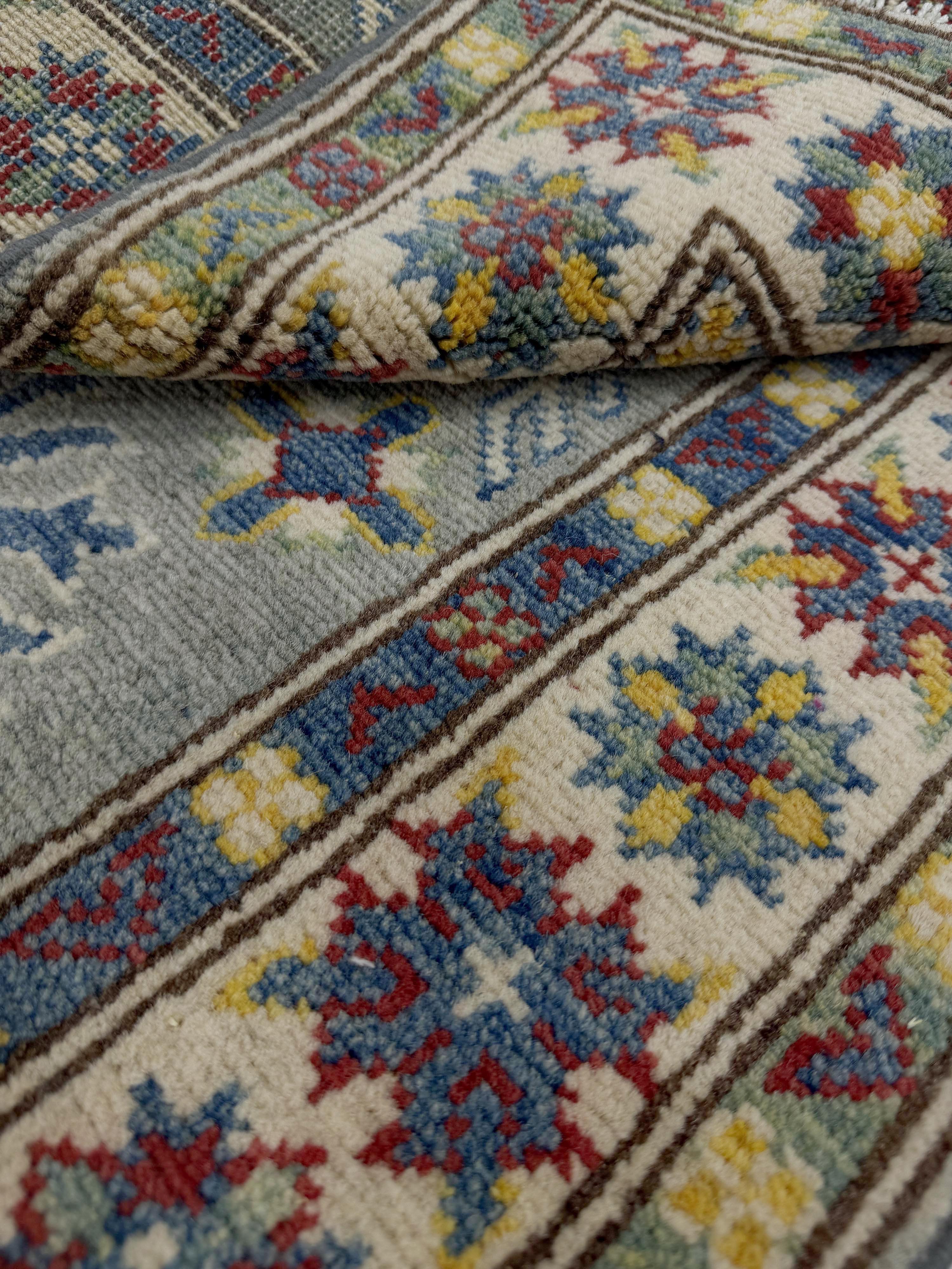 Kazak Grey Rug PC 57456 - 1.79m X 0.61m