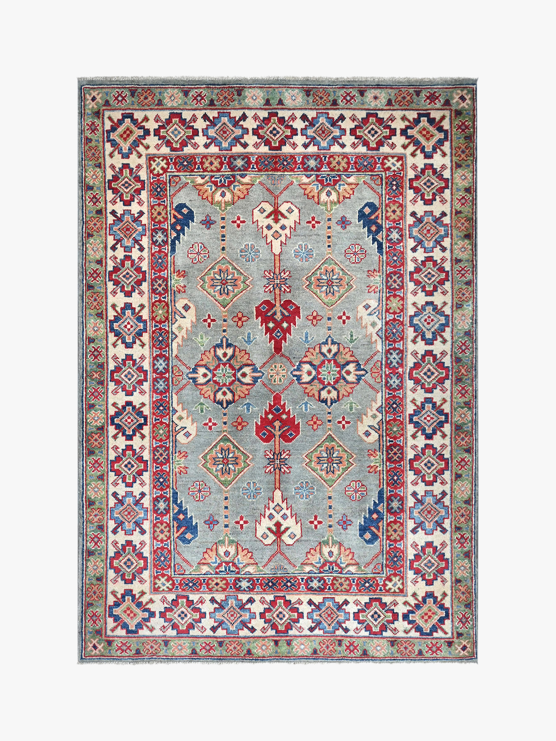 Kazak Grey Rug PC 51926 - 1.78m X 1.19m