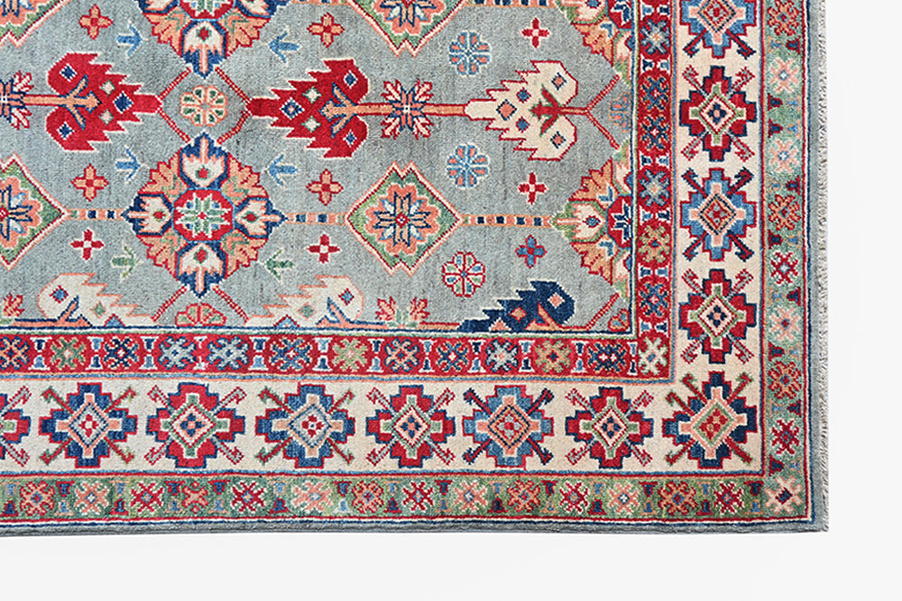 Kazak Grey Rug PC 51926 - 1.78m X 1.19m