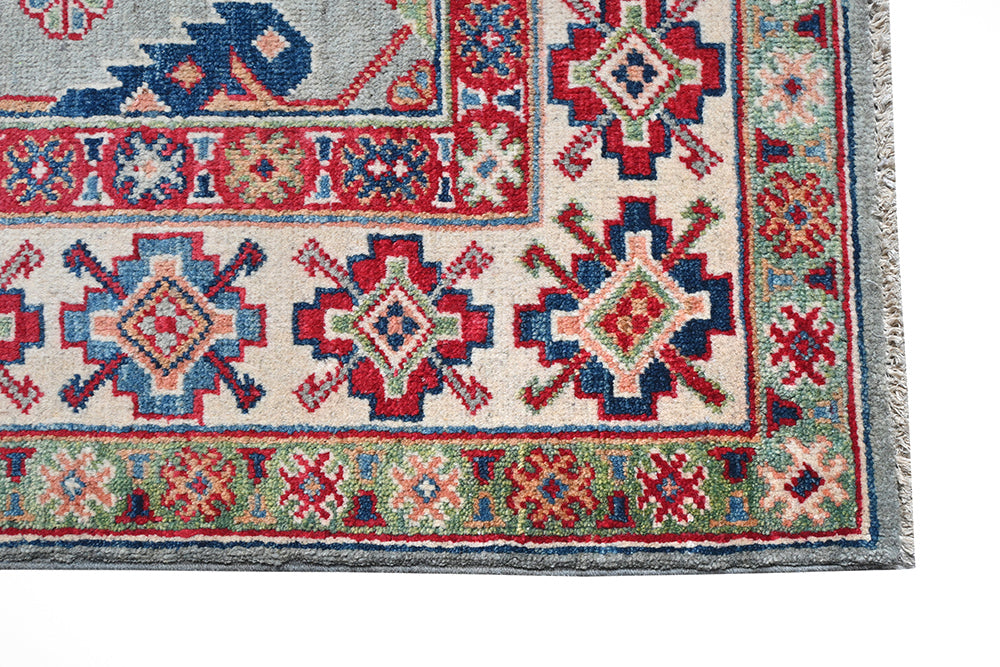 Kazak Grey Rug PC 51926 - 1.78m X 1.19m