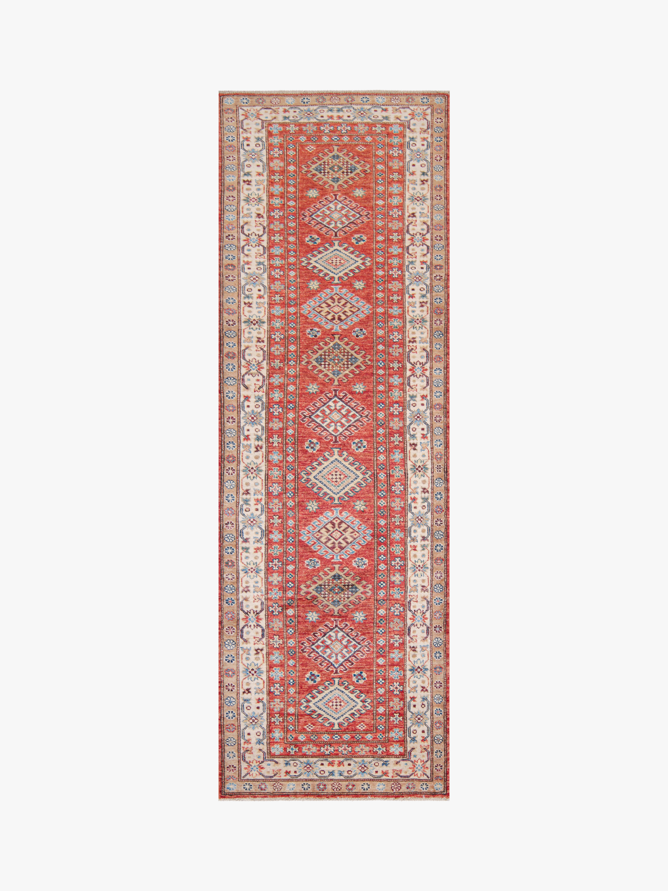 Supreme Kazak Red Rug PC 57513 - 2.52m X 0.79m