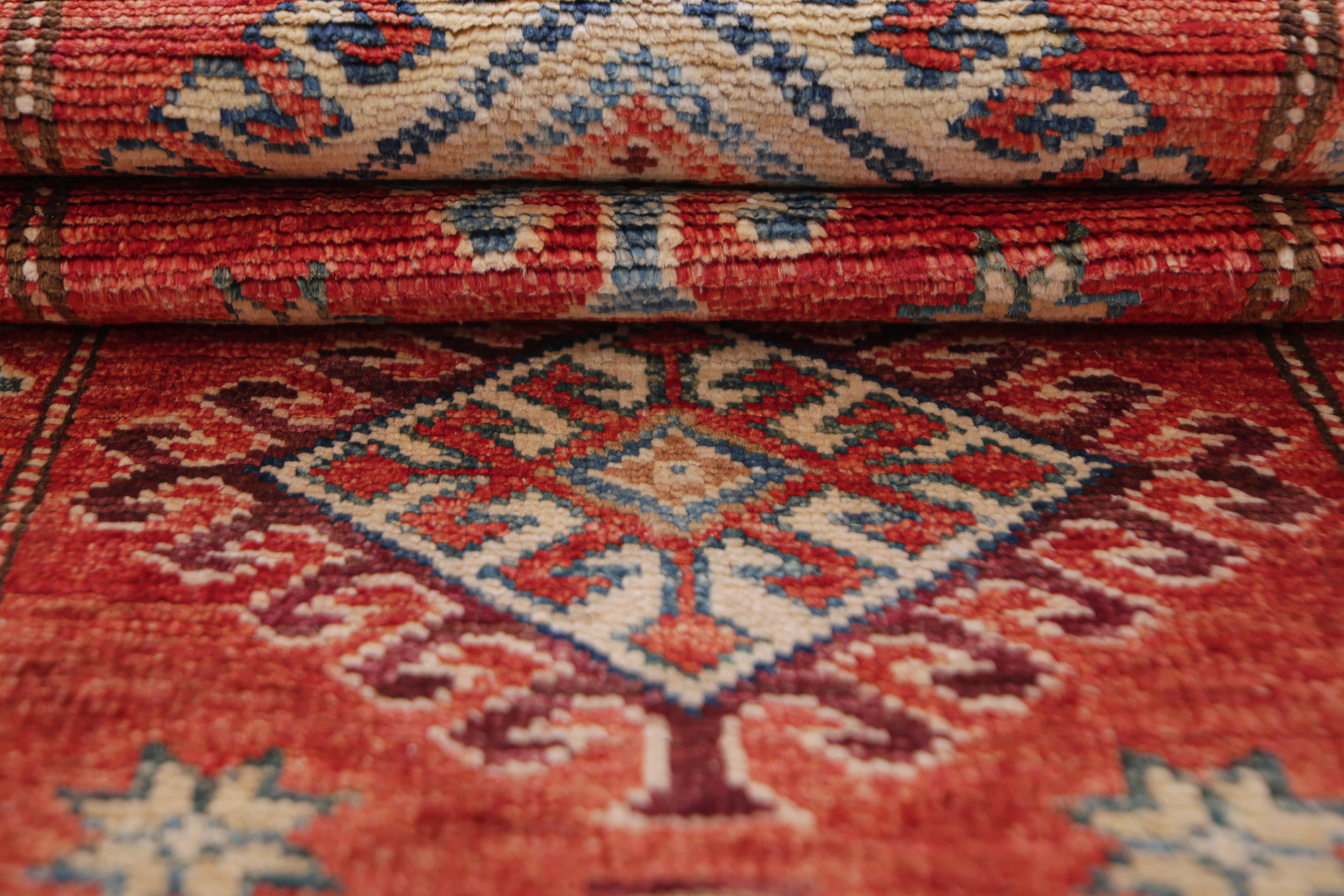 Supreme Kazak Red Rug PC 57513 - 2.52m X 0.79m
