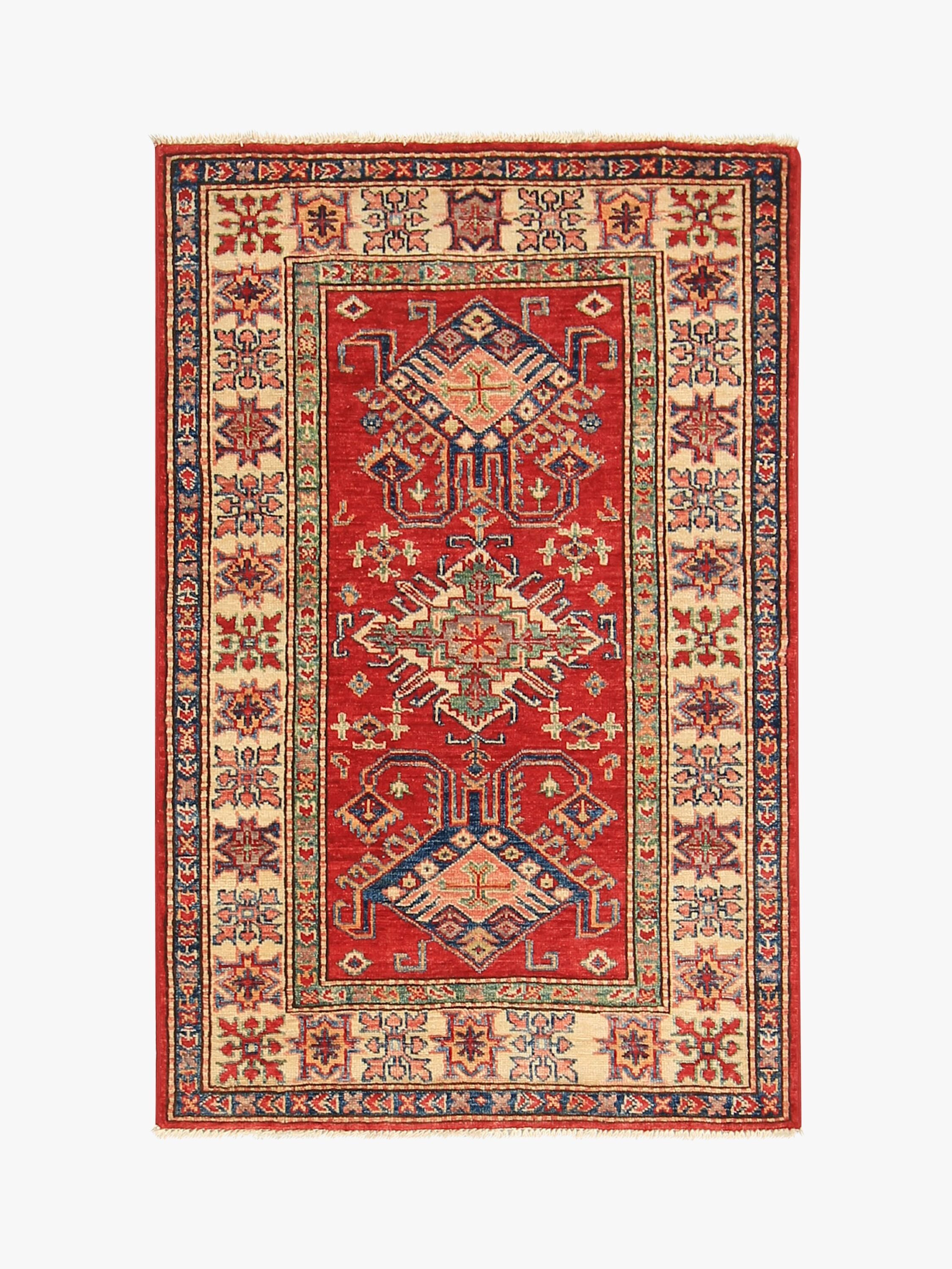 Supreme Kazak Red Rug PC 55409 - 1.25m X 0.83m