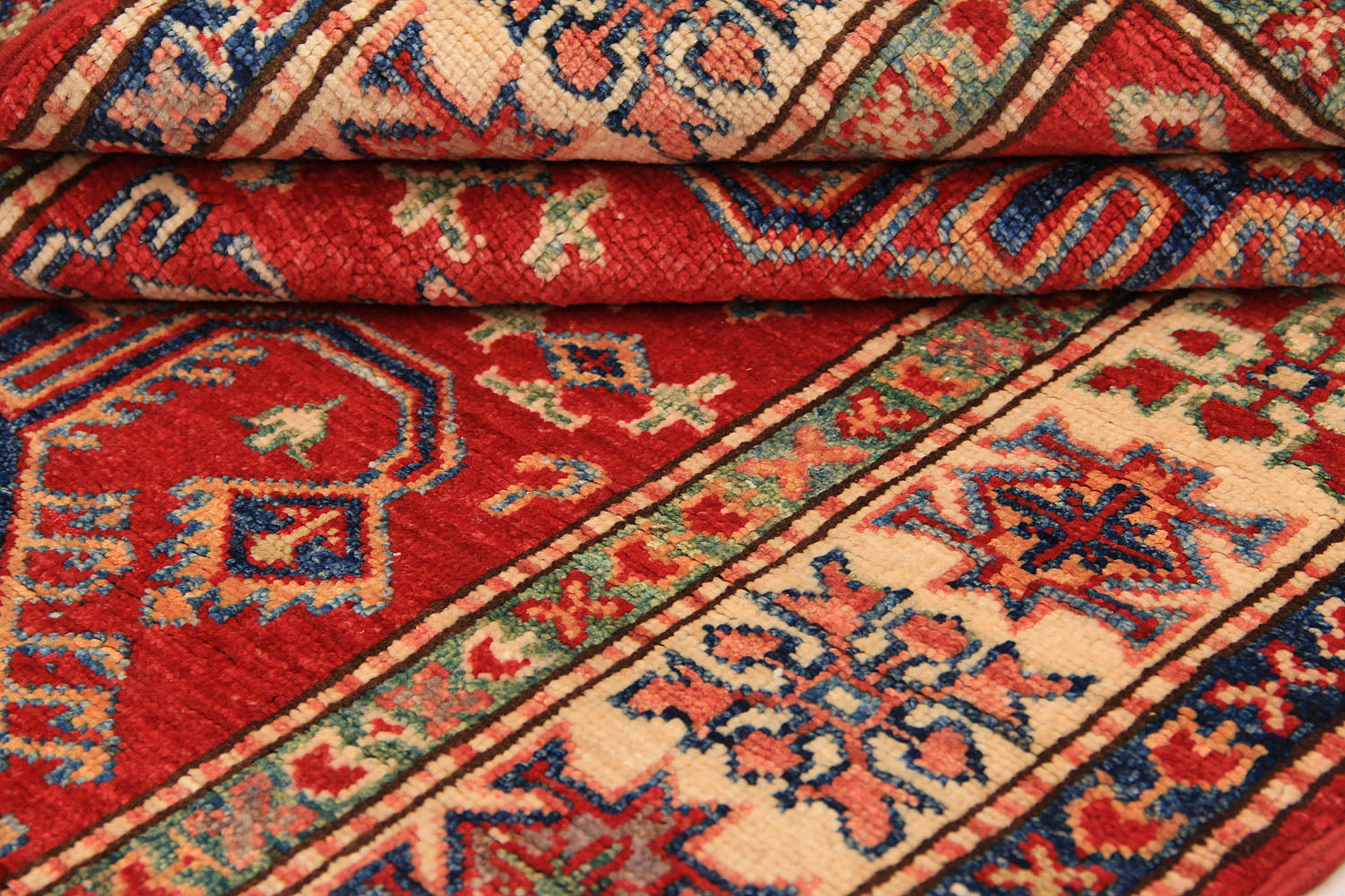 Supreme Kazak Red Rug PC 55409 - 1.25m X 0.83m