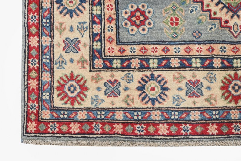 Kazak Grey Rug PC 54963 - 1.85m X 1.19m