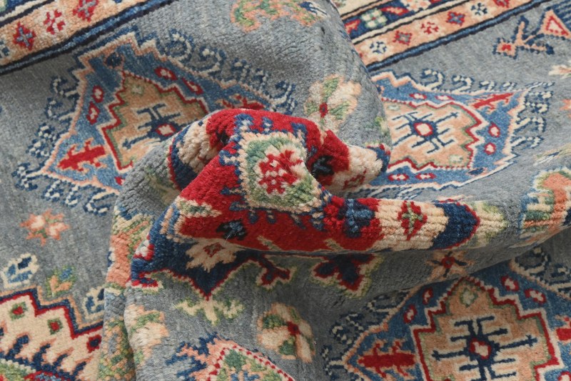 Kazak Grey Rug PC 54963 - 1.85m X 1.19m