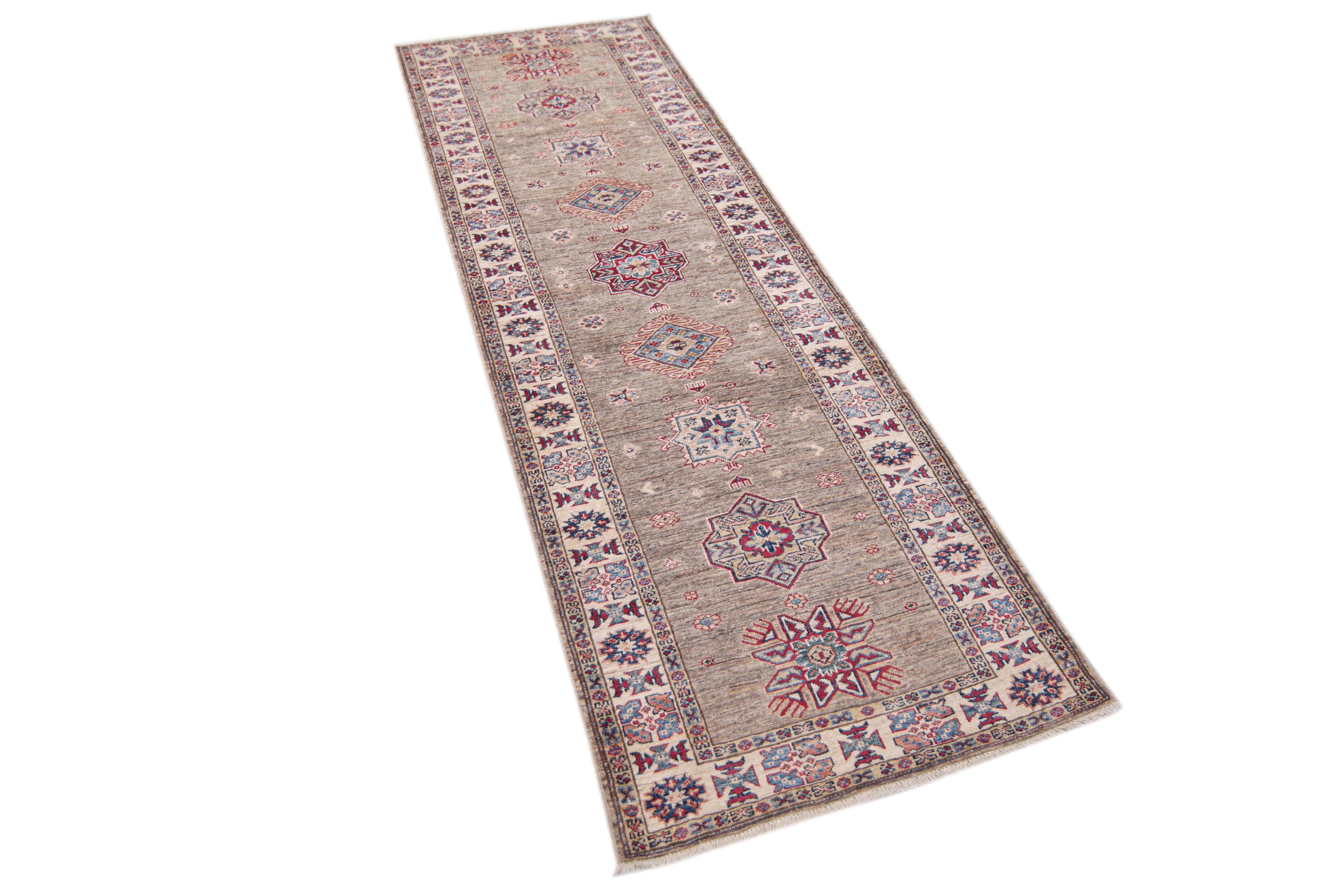 Supreme Kazak Natural Rug PC 57514 - 2.46m X 0.82m