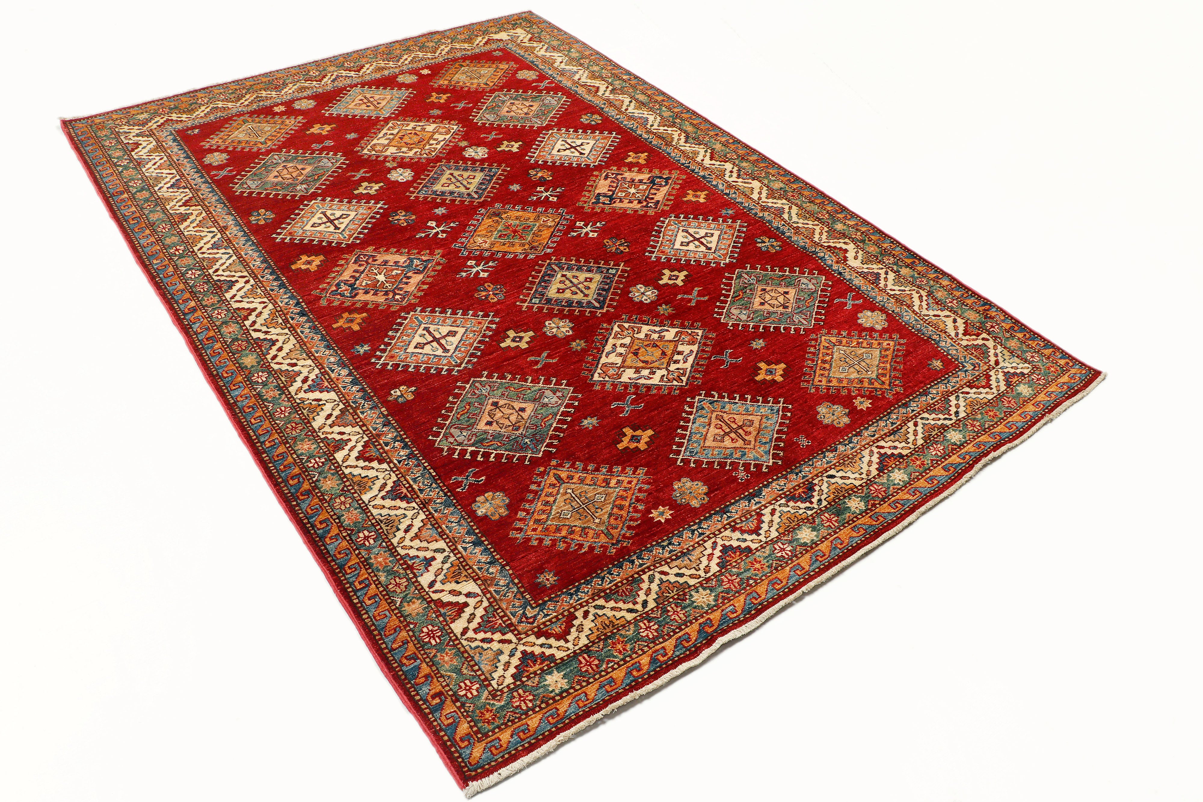 Supreme Kazak Red Rug PC 56537 - 2.44m X 1.72m