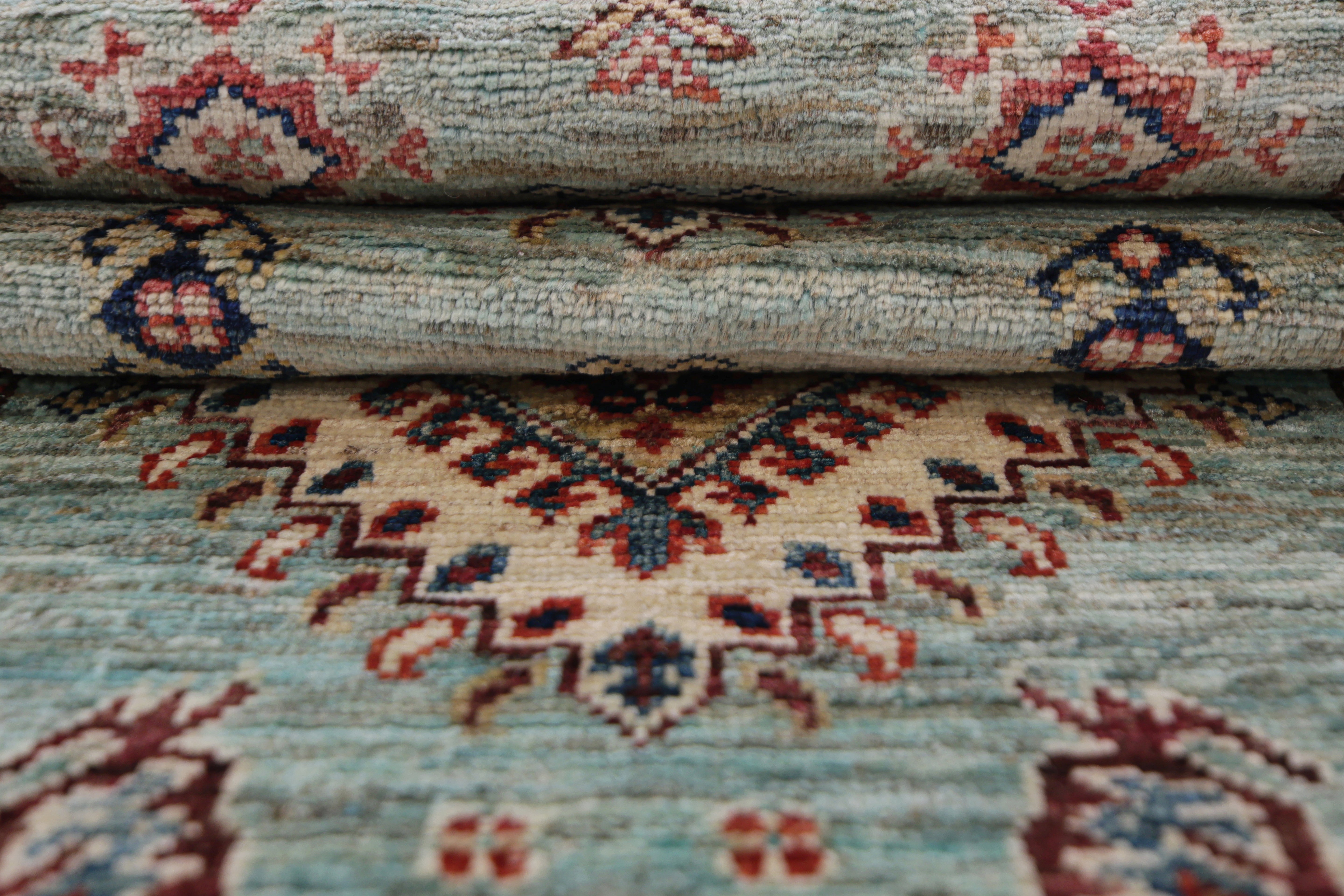 Supreme Kazak Green Rug PC 57515 - 2.57m X 0.76m