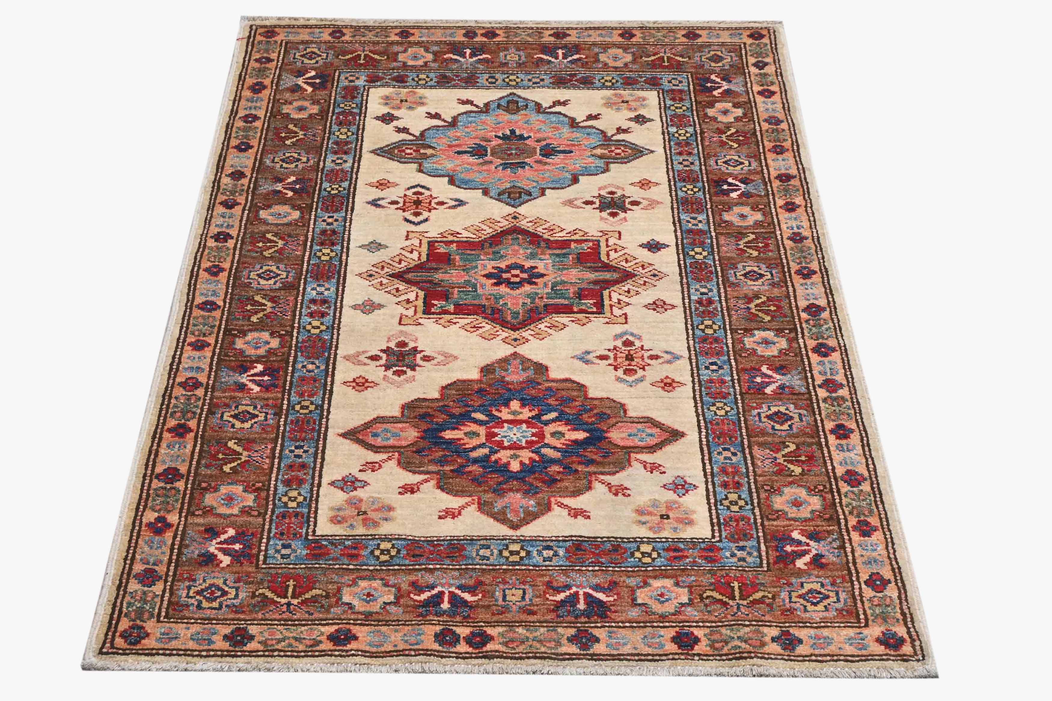 Supreme Kazak Ivory Rug PC 57734 - 1.16m X 0.78m