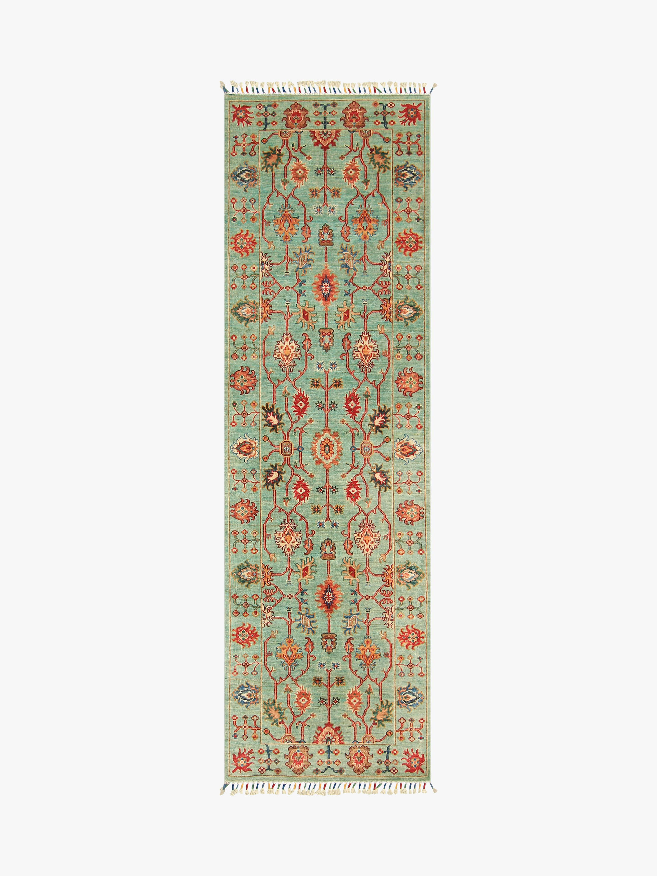 Sultani Aqua Rug PC 55598 - 2.46m X 0.76m