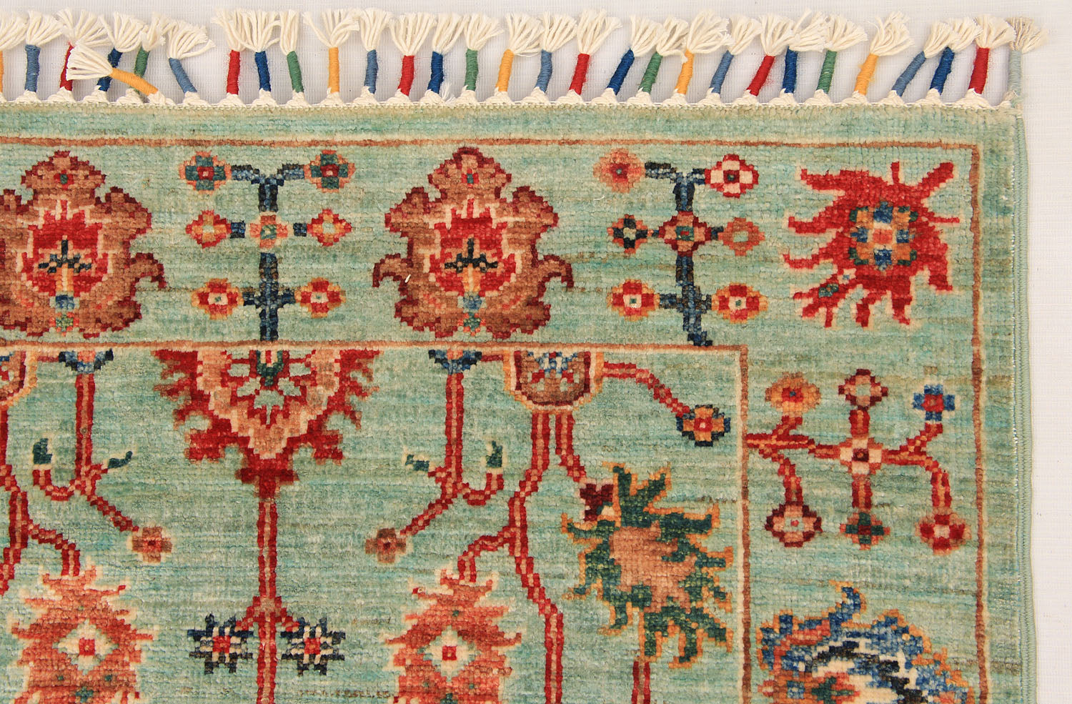 Sultani Aqua Rug PC 55598 - 2.46m X 0.76m