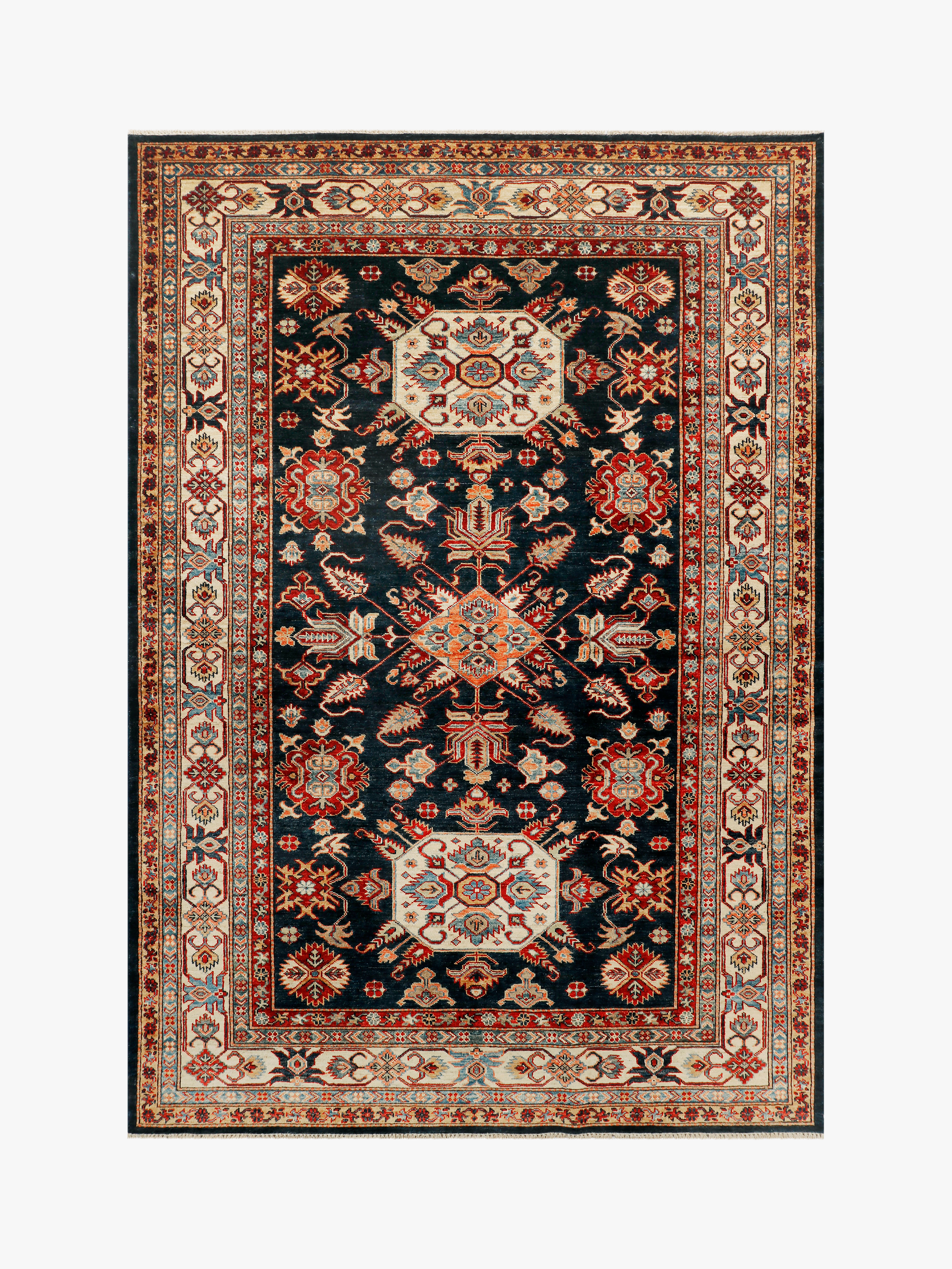 Supreme Kazak Blue Rug PC 56540 - 2.44m X 1.72m