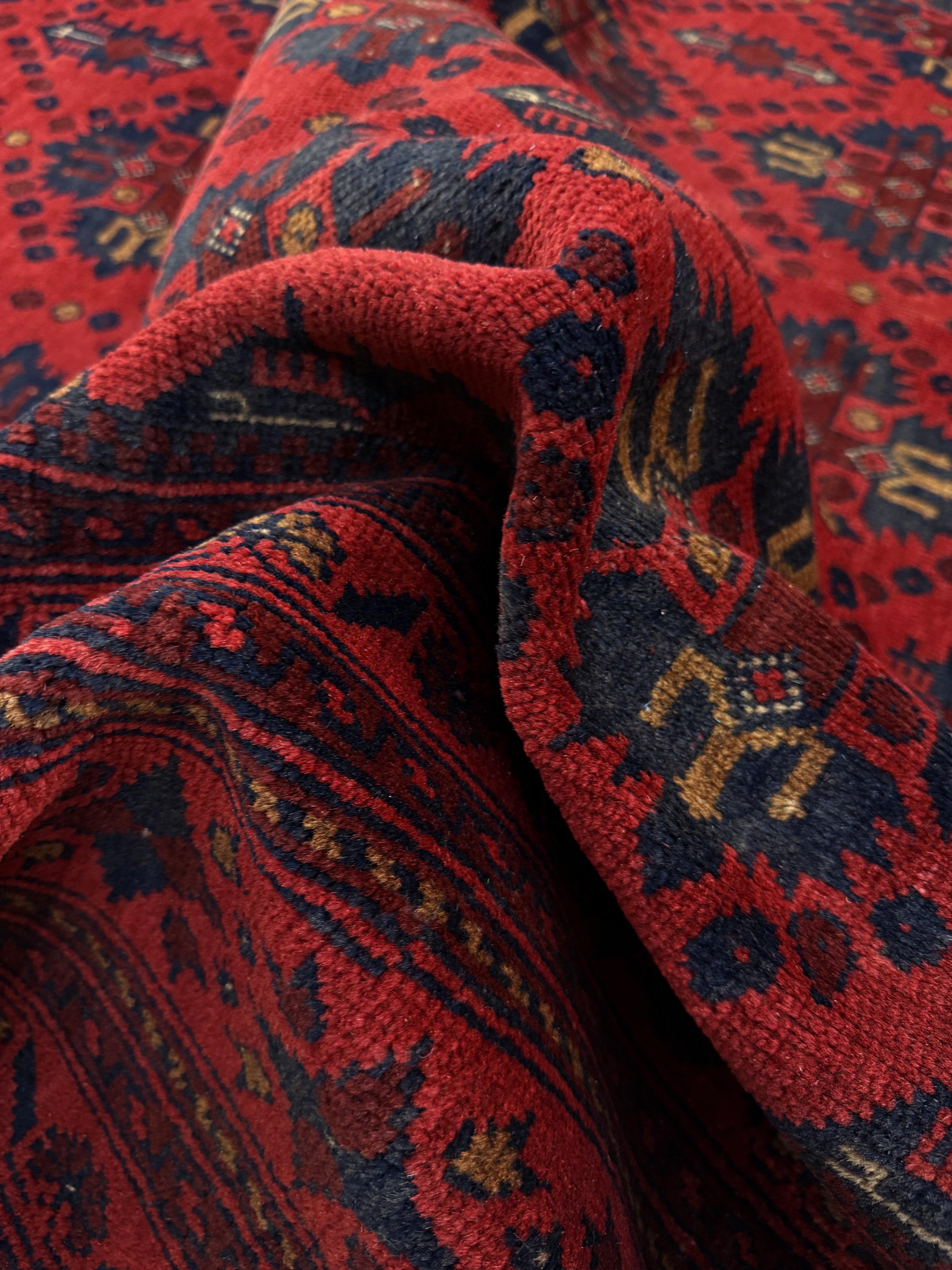 Khal Mohammadi Red Rug PC 57463 - 2.84m X 1.95m