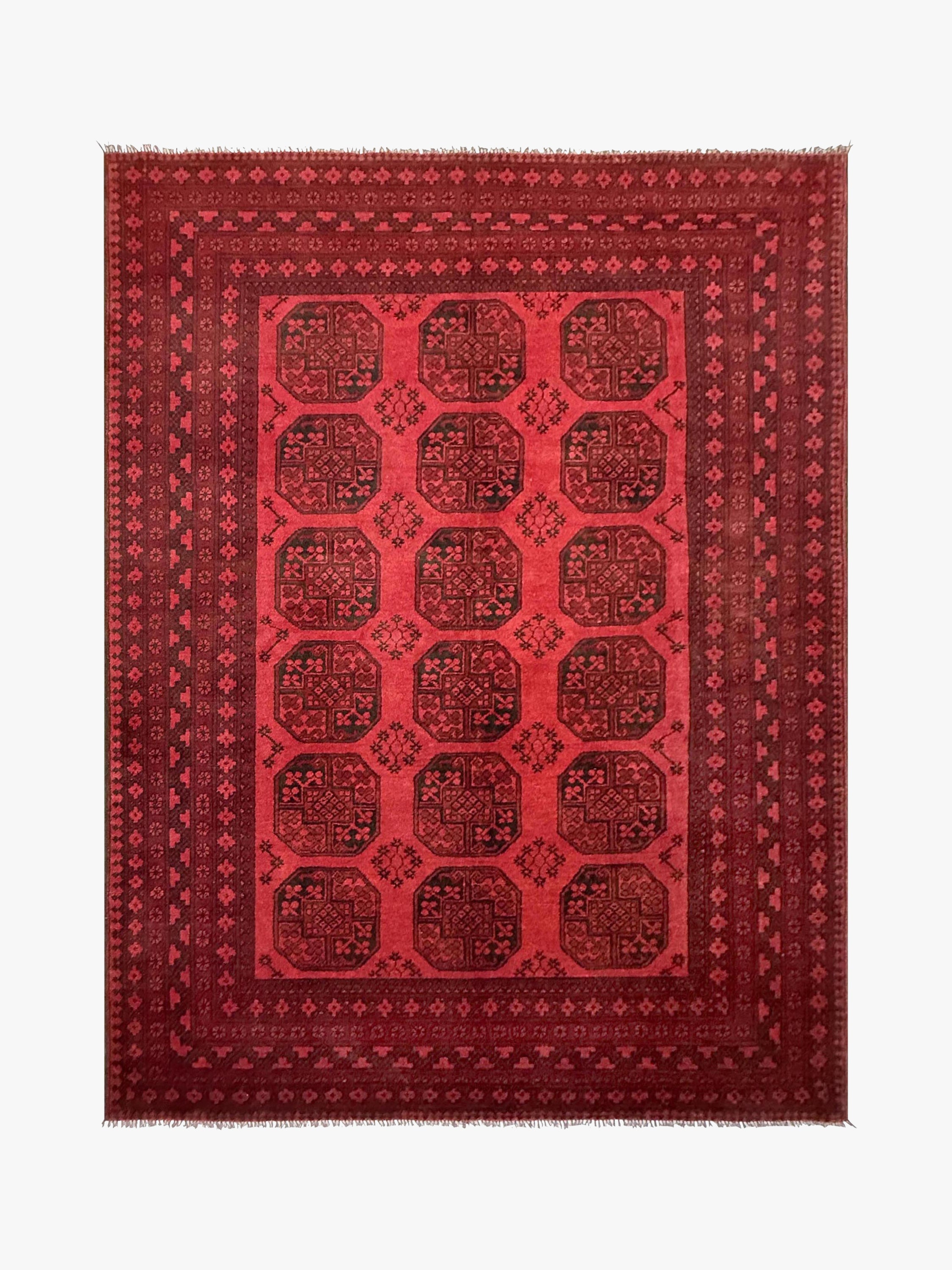 Khal Mohammadi Red Rug PC 57464 - 2.81m X 2.01m