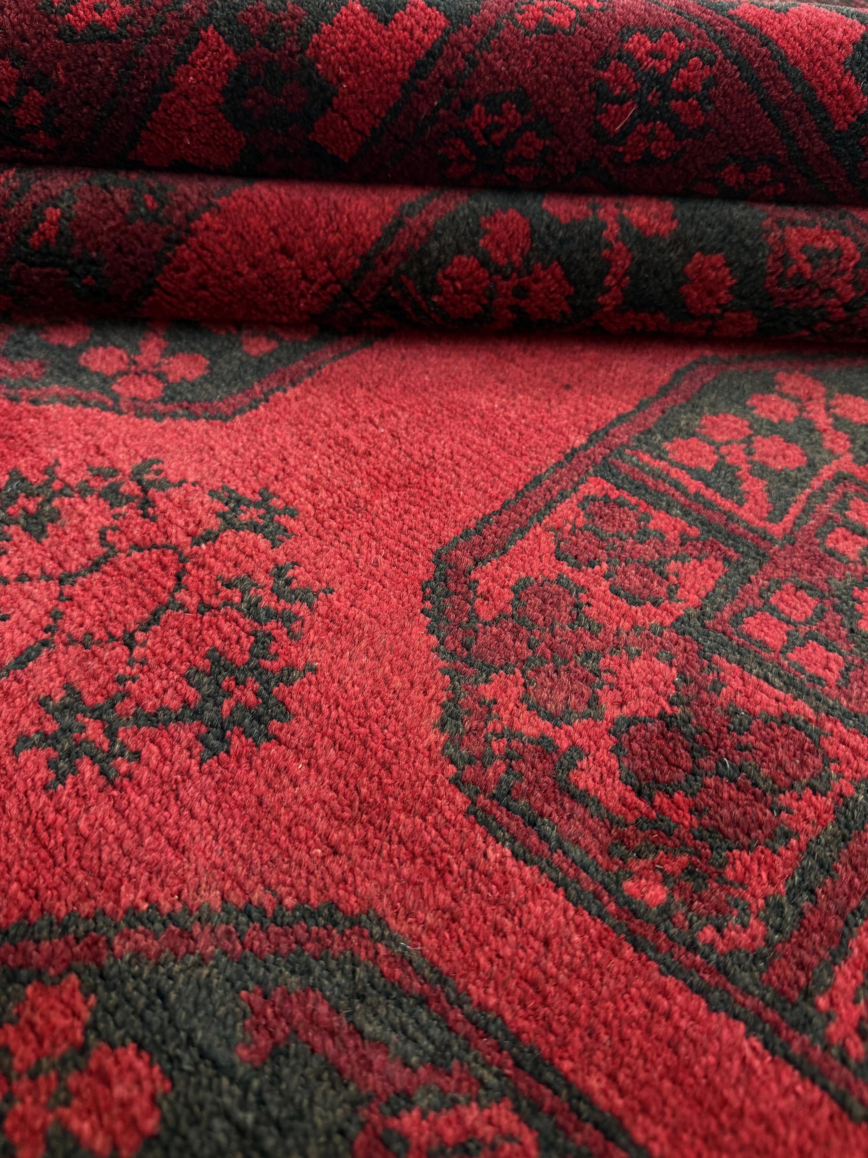 Khal Mohammadi Red Rug PC 57464 - 2.81m X 2.01m