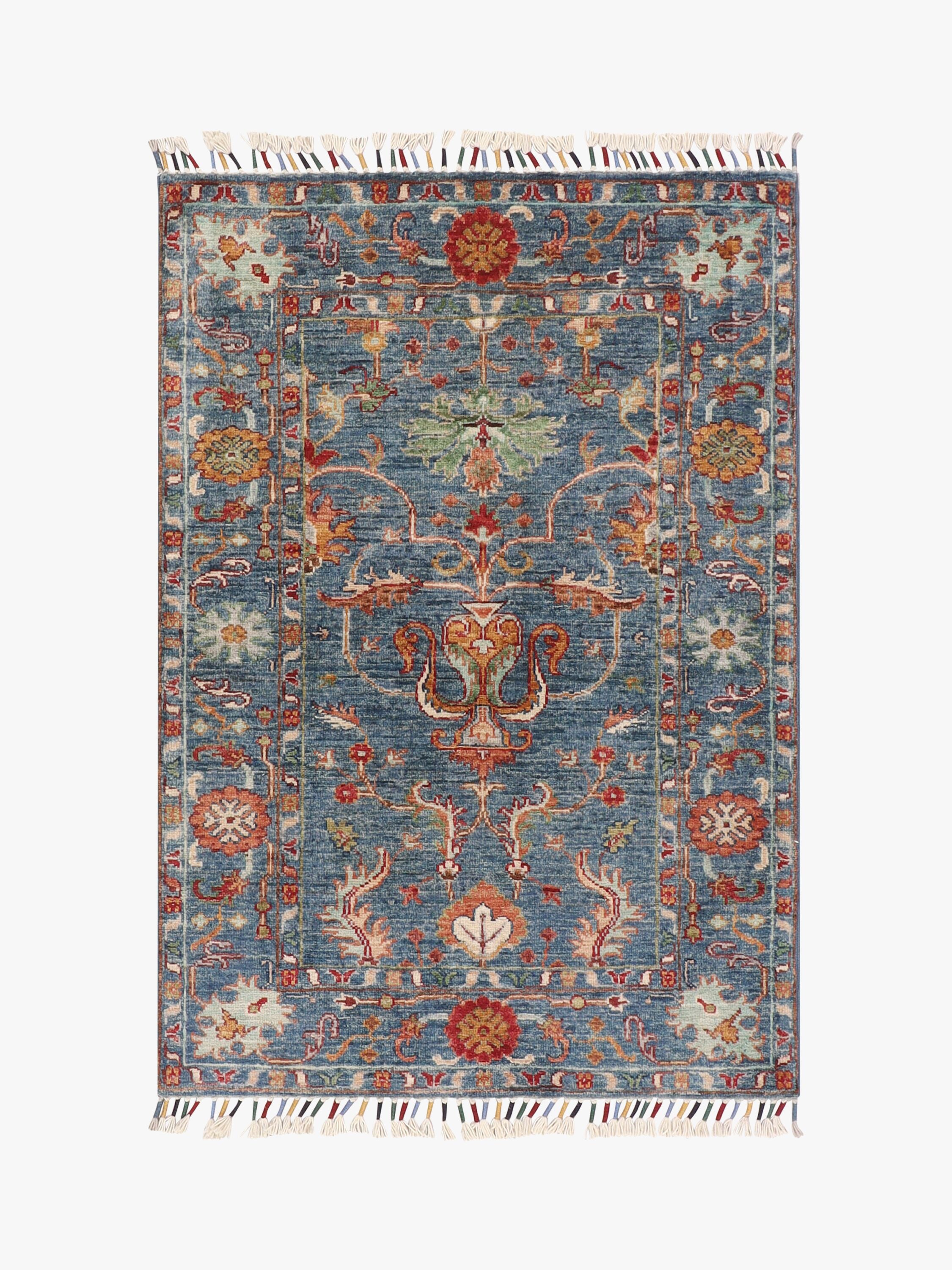 Sultani Blue Rug PC 55788 - 1.15m X 0.82m