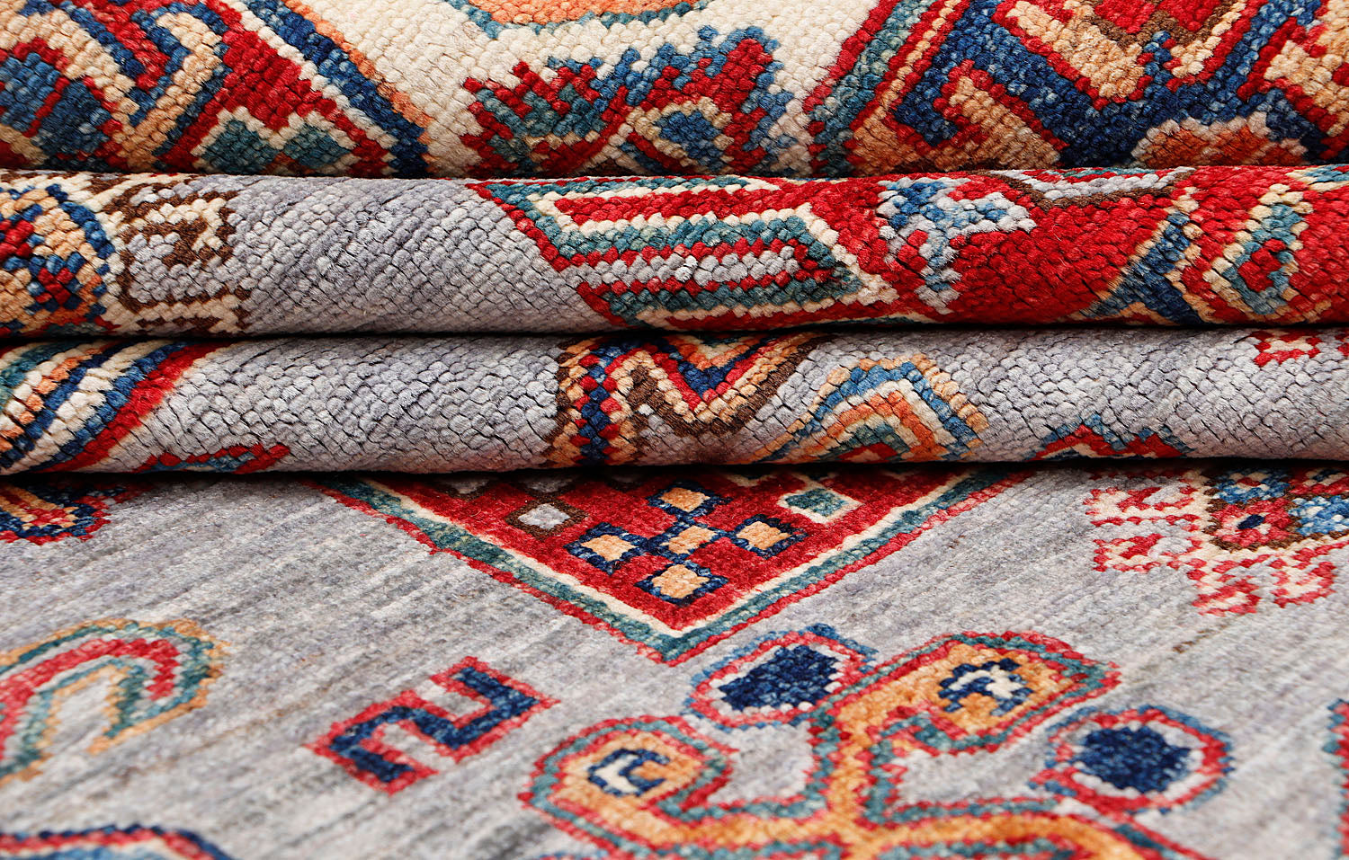 Supreme Kazak Grey Rug PC 57716 - 2.96m X 2.45m