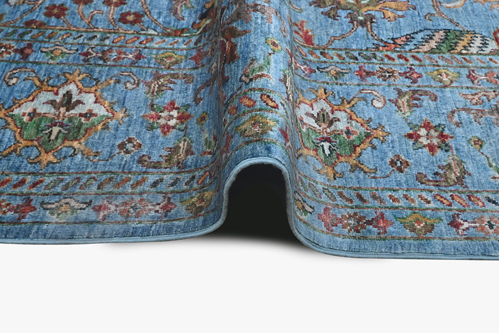 Sultani Blue Rug PC 57042 - 2.93m X 2.08m