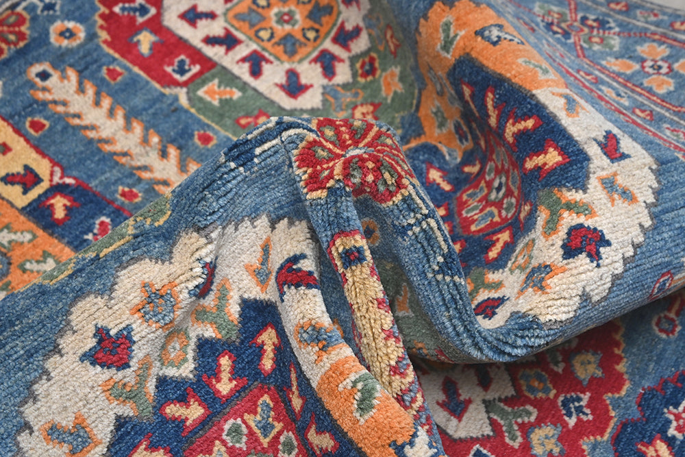 Kazak Blue Rug PC 57057 - 1.90m X 1.25m
